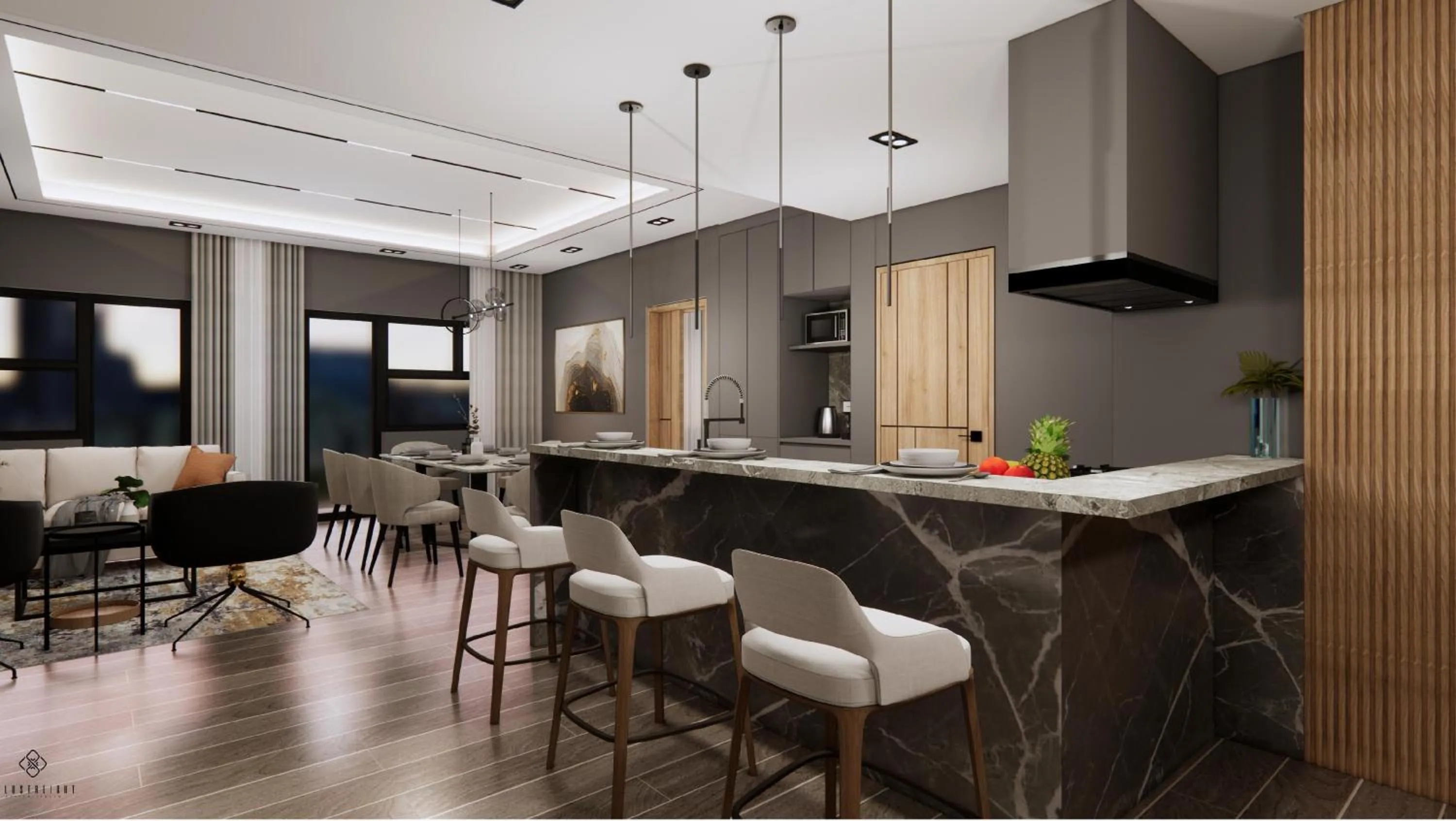 Dining area in Novel Hotel Manila