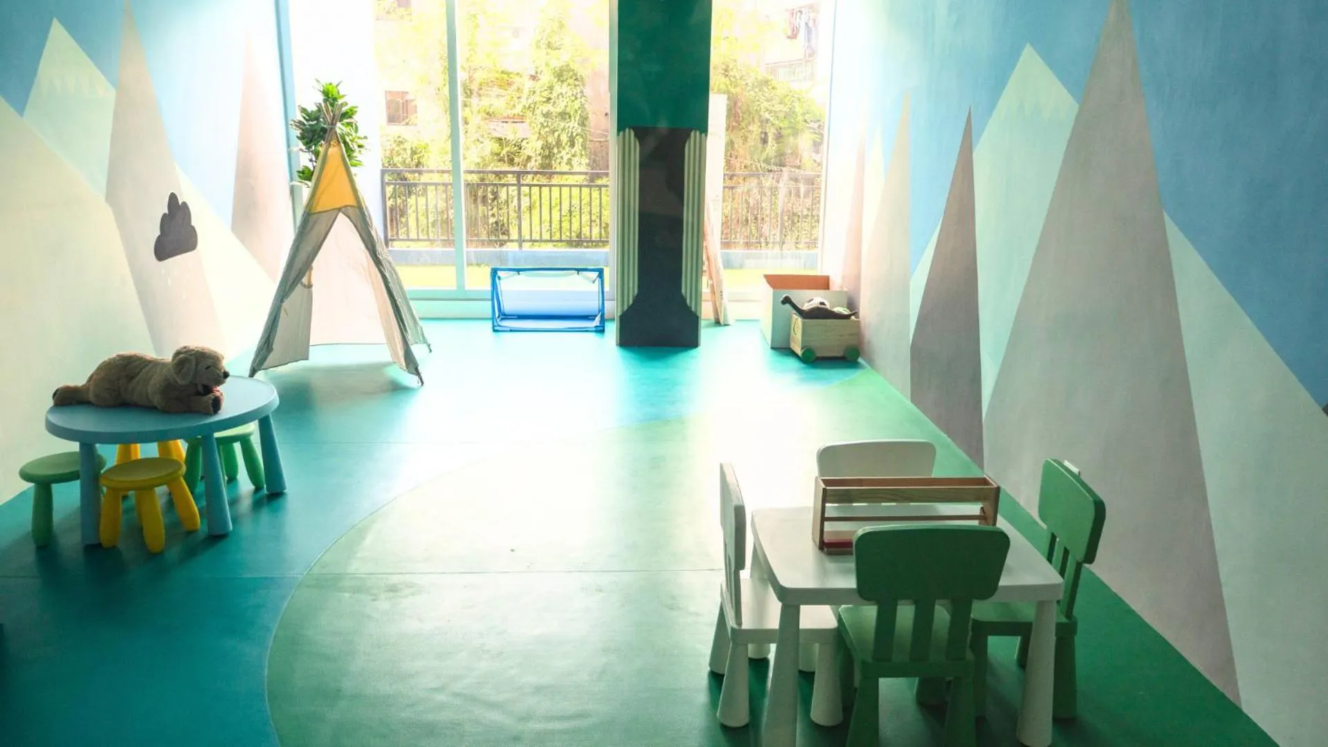 Kids's club in Novel Hotel Manila