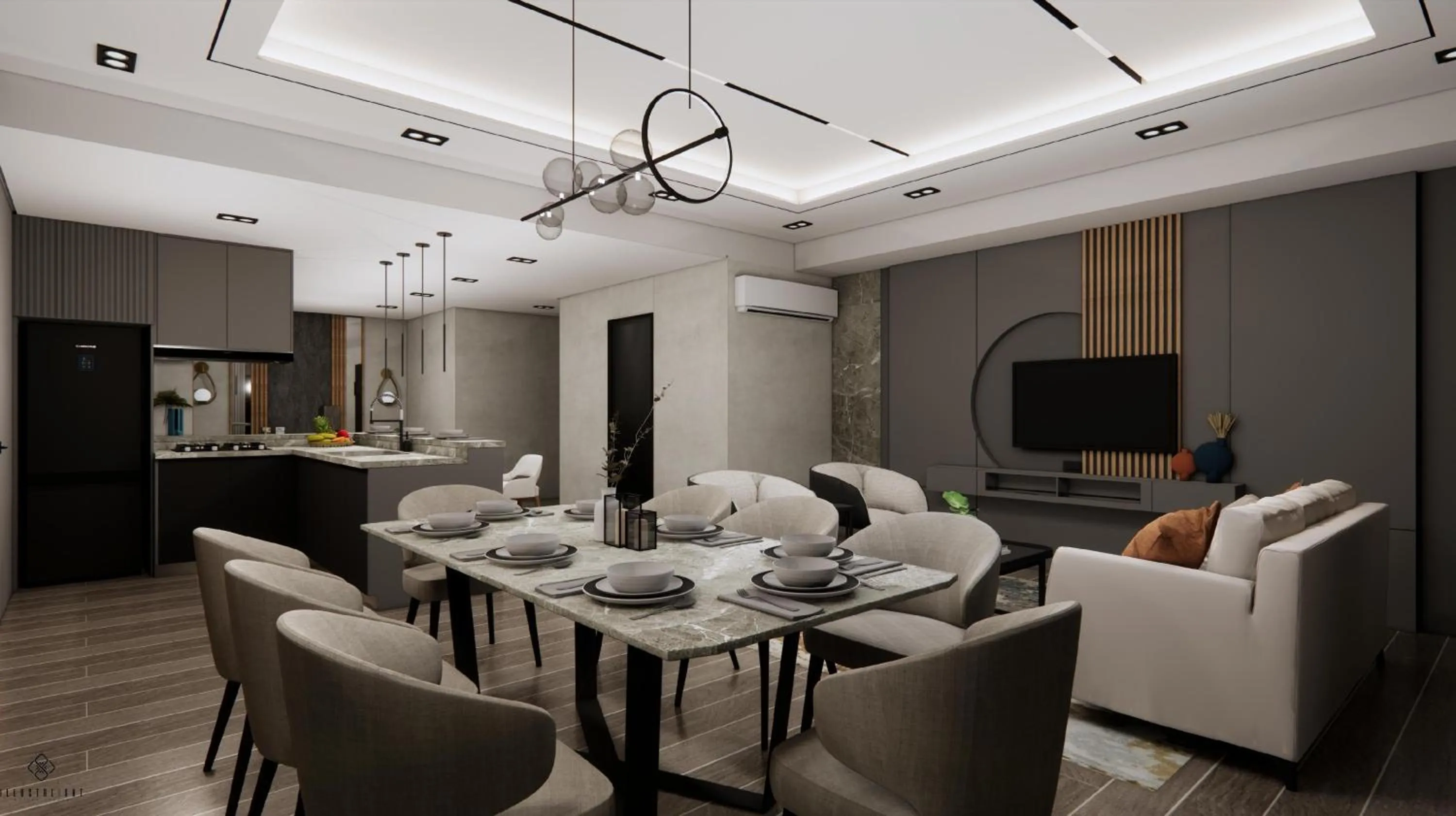 Dining area in Novel Hotel Manila