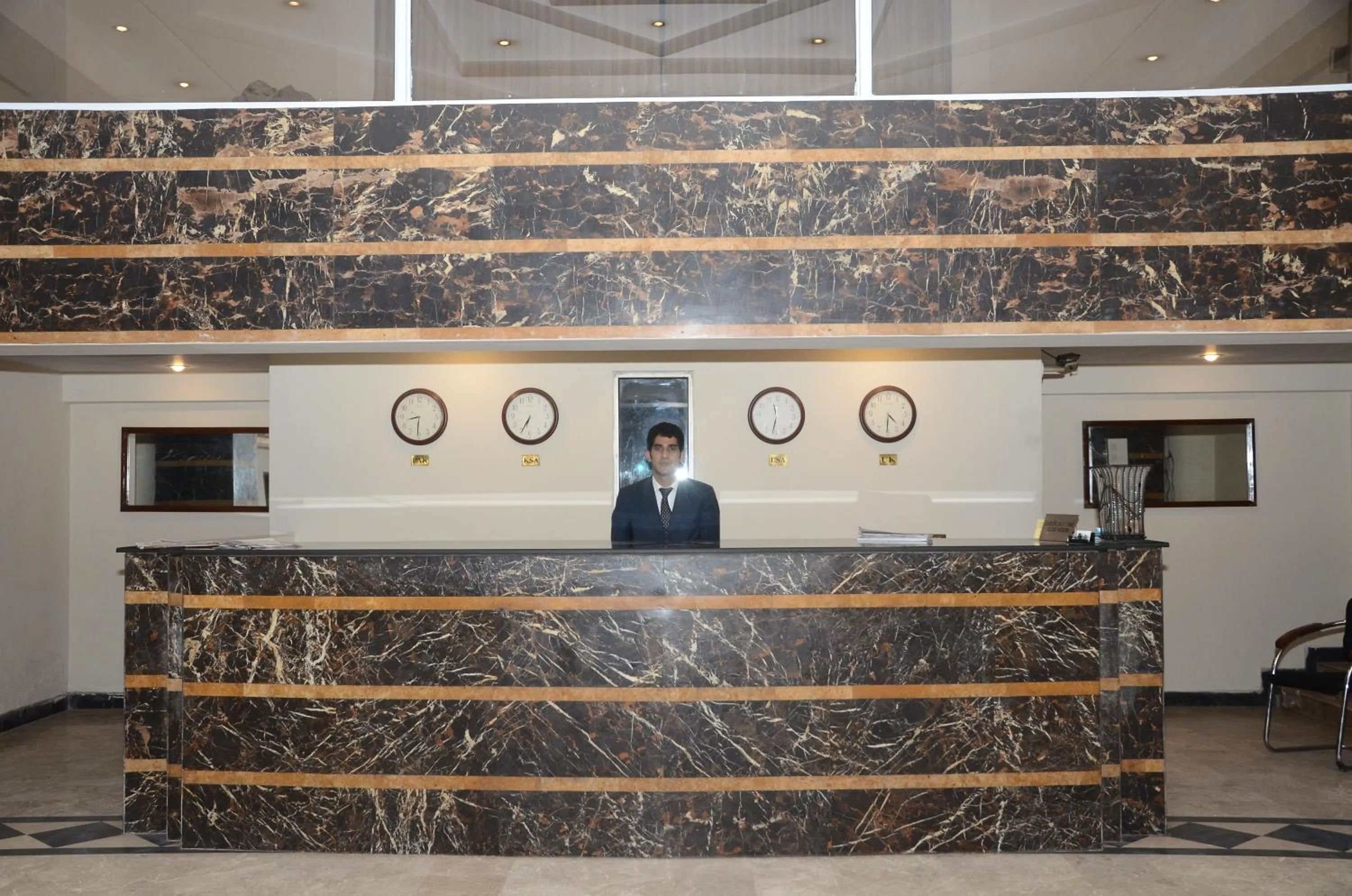 Lobby or reception in Carlton Tower Hotel Lahore