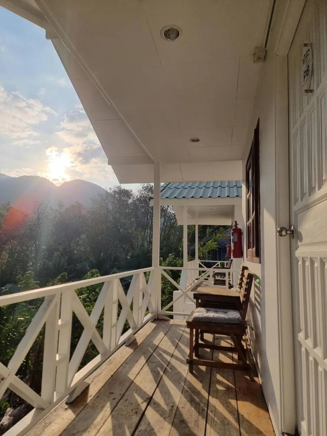 Balcony/Terrace in Private Paradise Resort