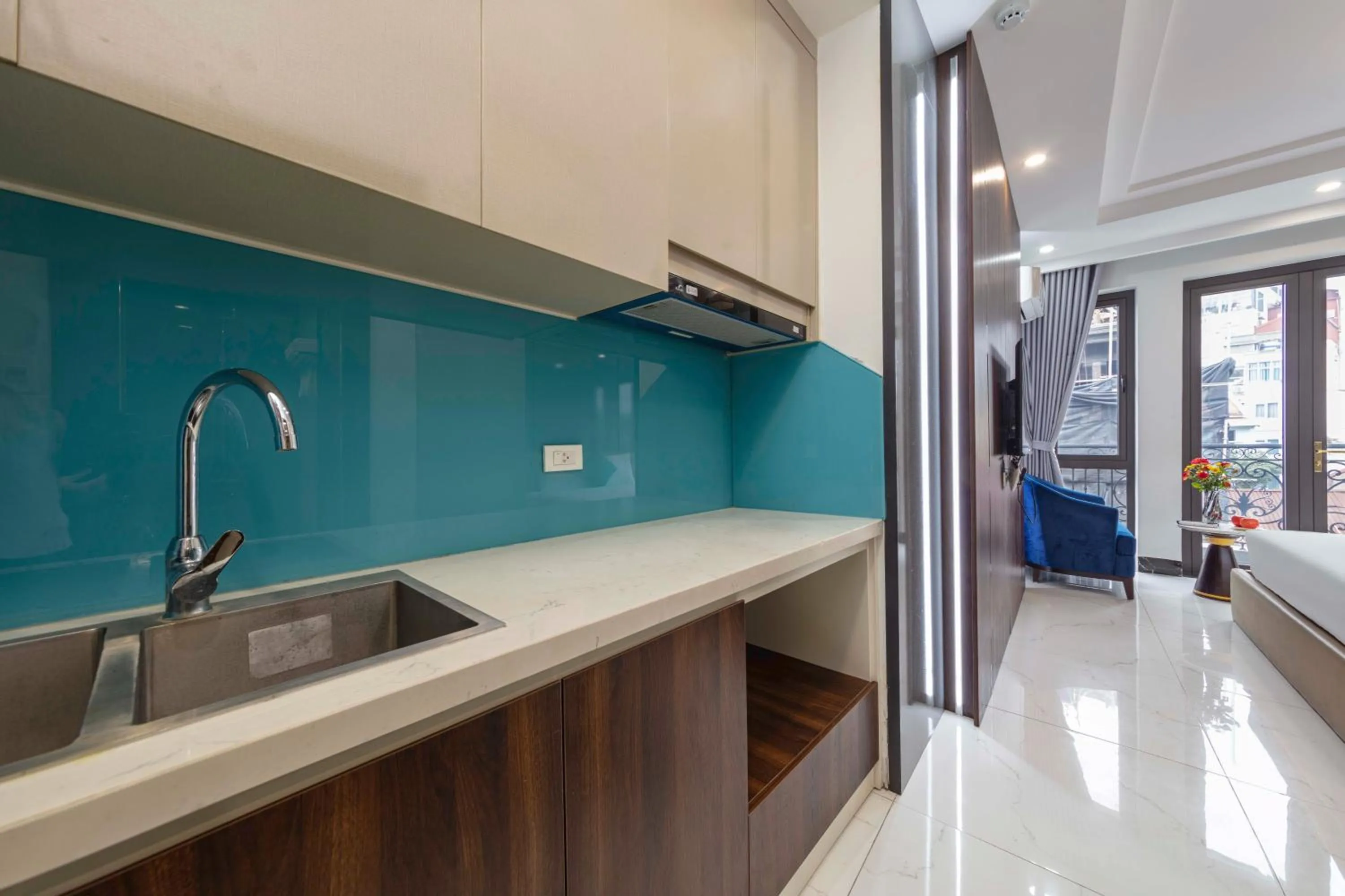 Bedroom in Infinity HaNoi Hotel & Travel