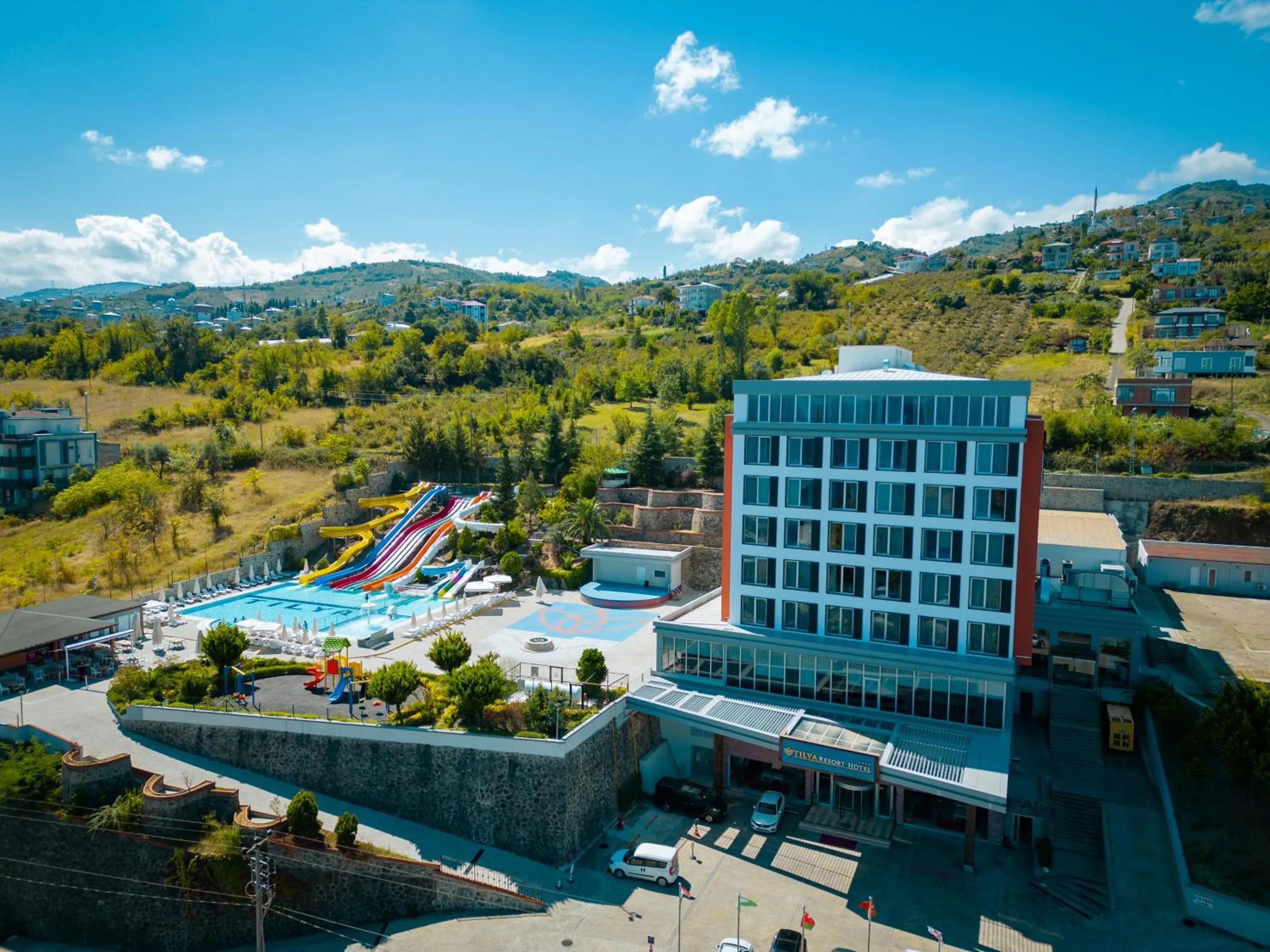 Property building in Tilya Resort Hotel