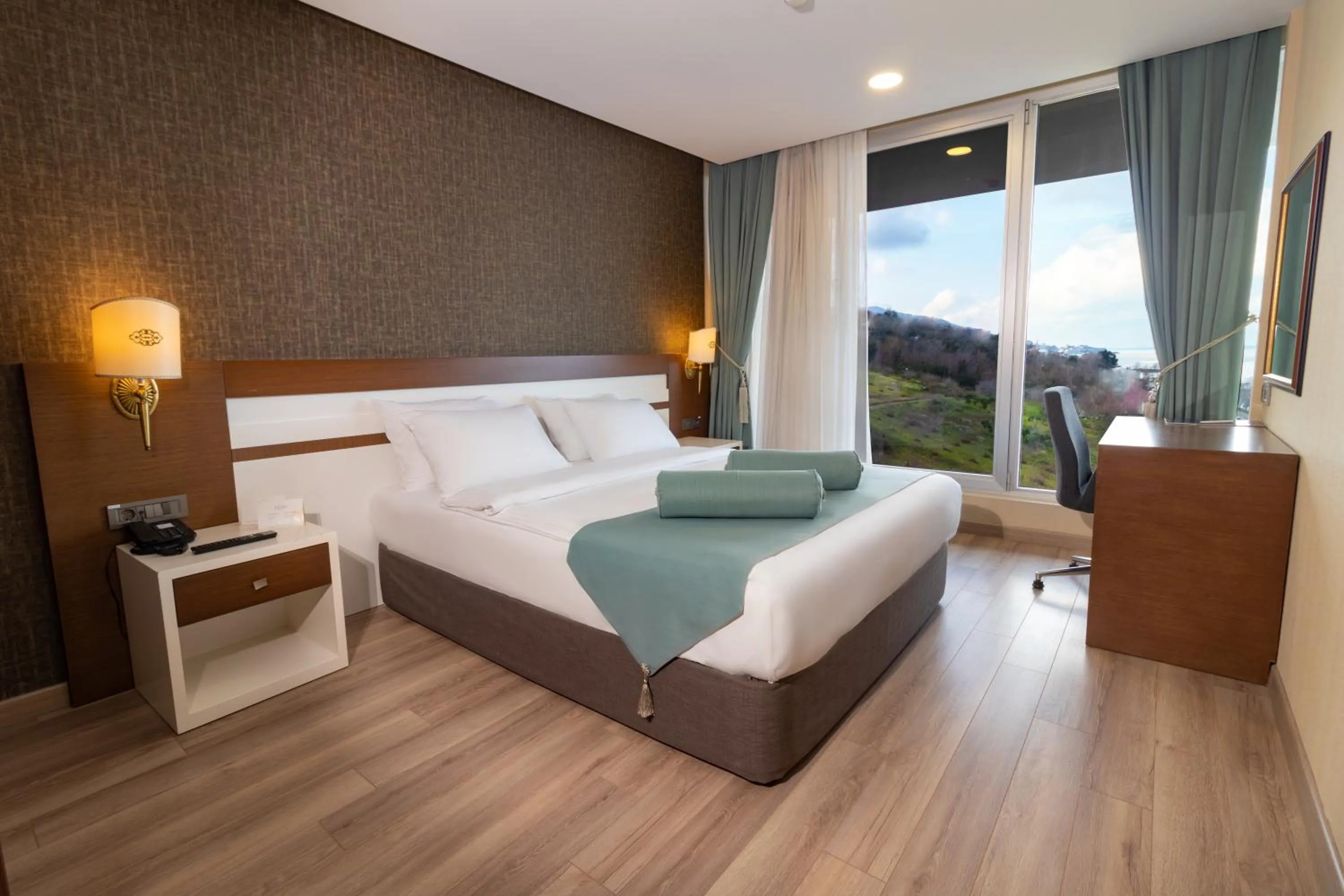 Natural landscape, Bed in Tilya Resort Hotel