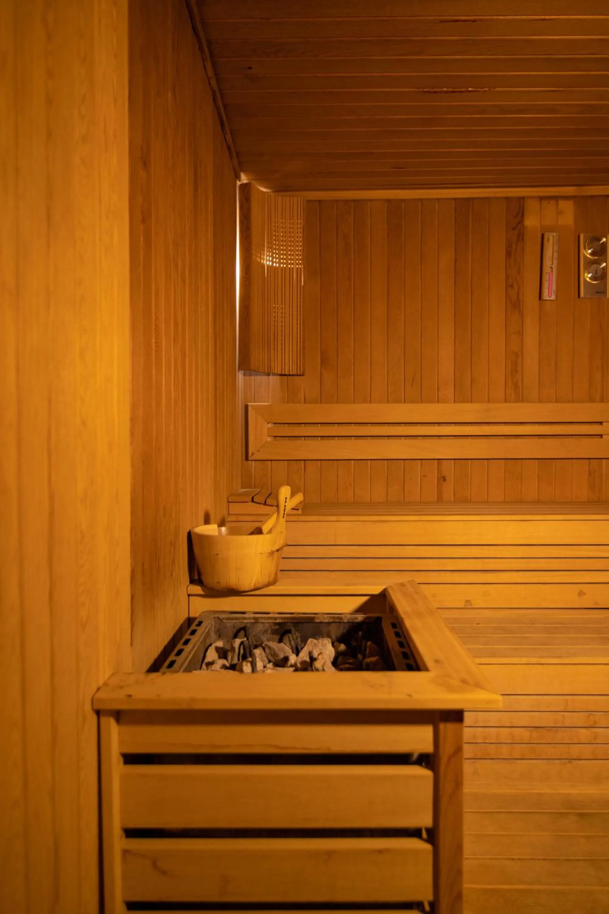 Sauna in Tilya Resort Hotel