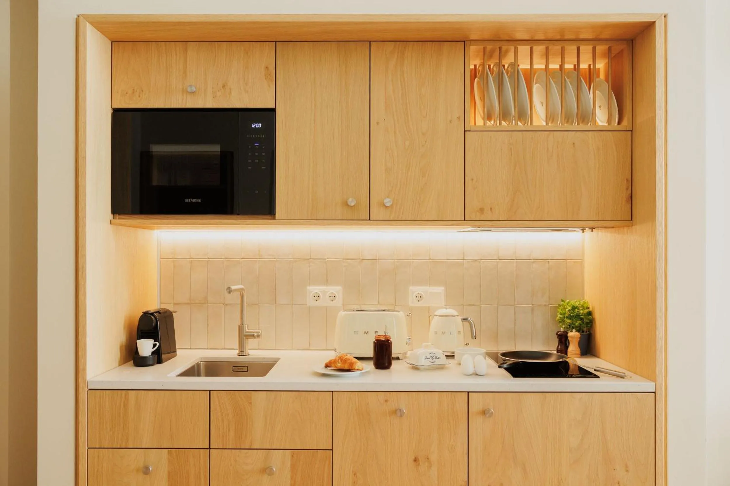 Kitchen or kitchenette in Wilde Vienna Fleischmarkt