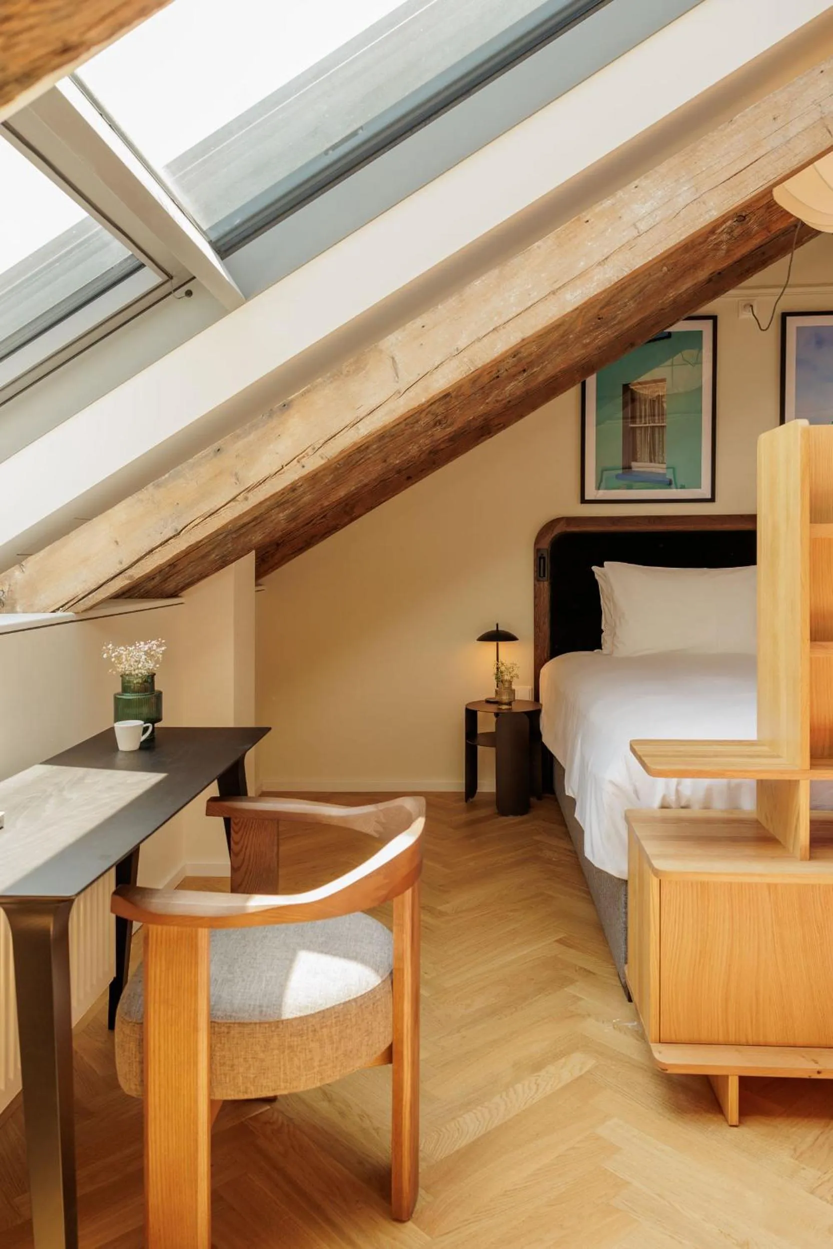 Bed in Wilde Vienna Fleischmarkt