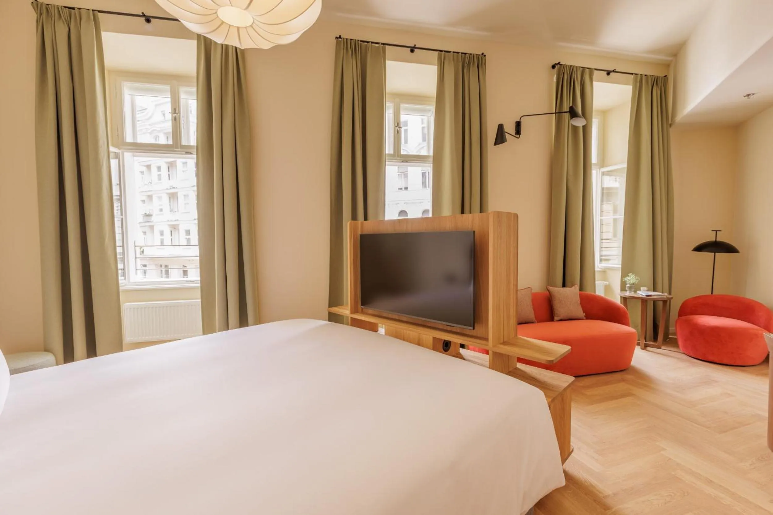 Bed in Wilde Vienna Fleischmarkt