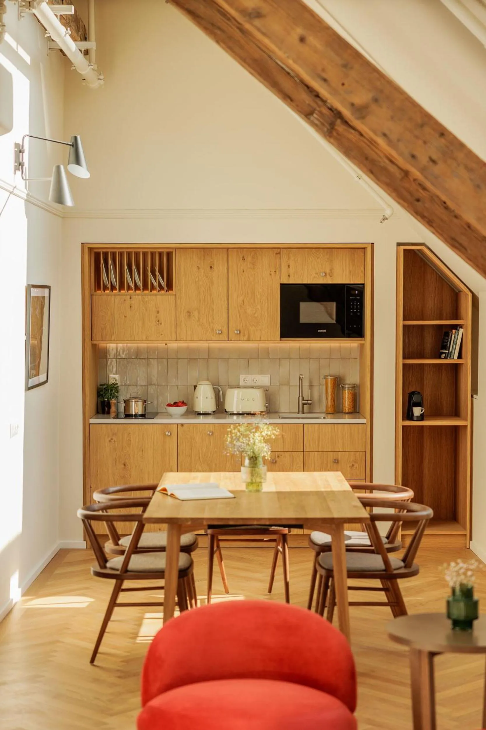 Dining area in Wilde Vienna Fleischmarkt