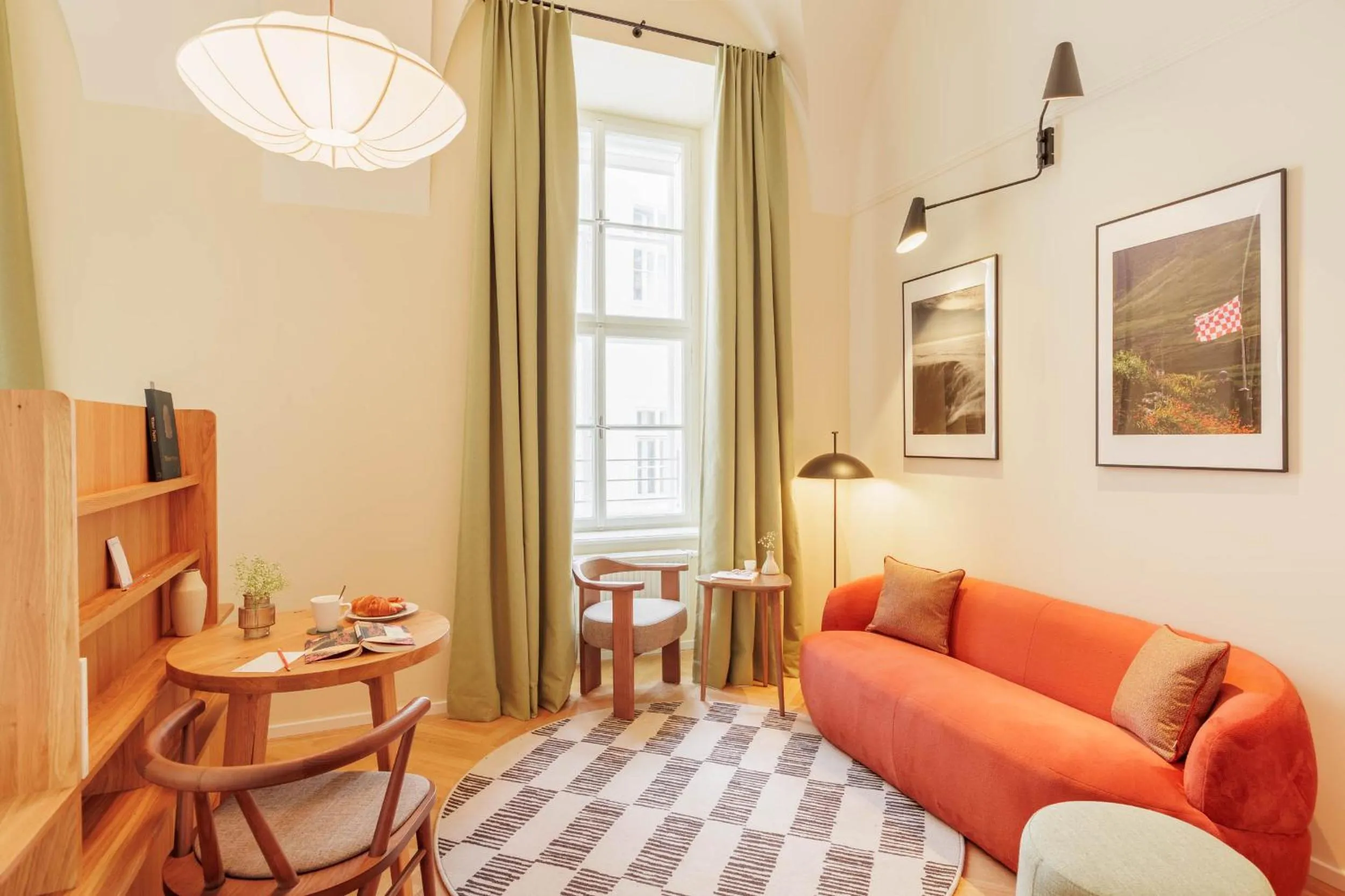 Living room in Wilde Vienna Fleischmarkt