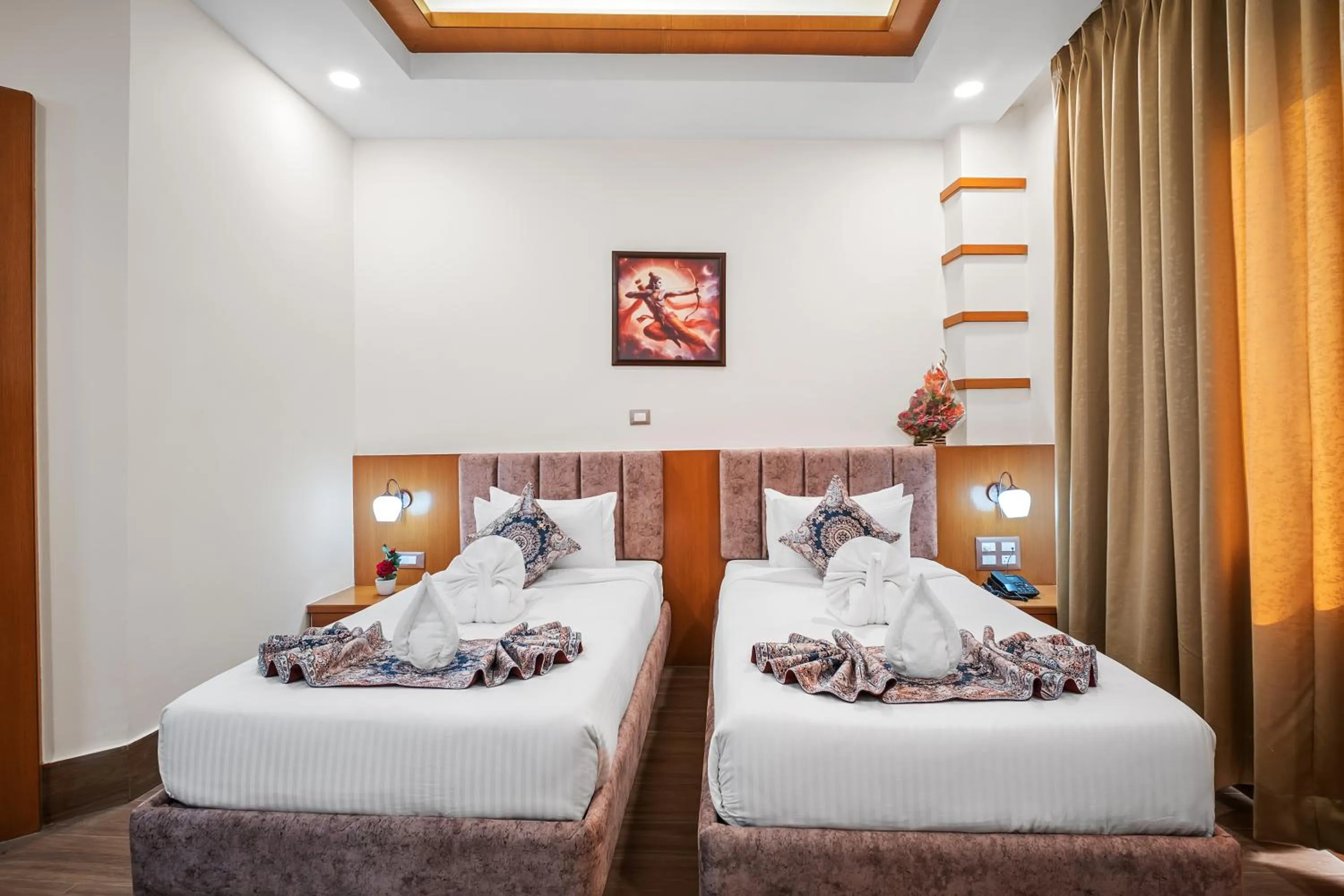 Bed in Padmshree Palace