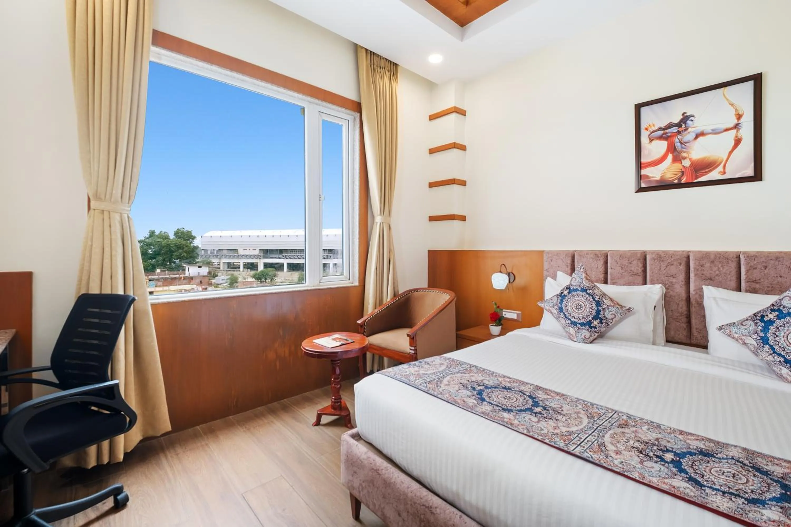 Bed in Padmshree Palace