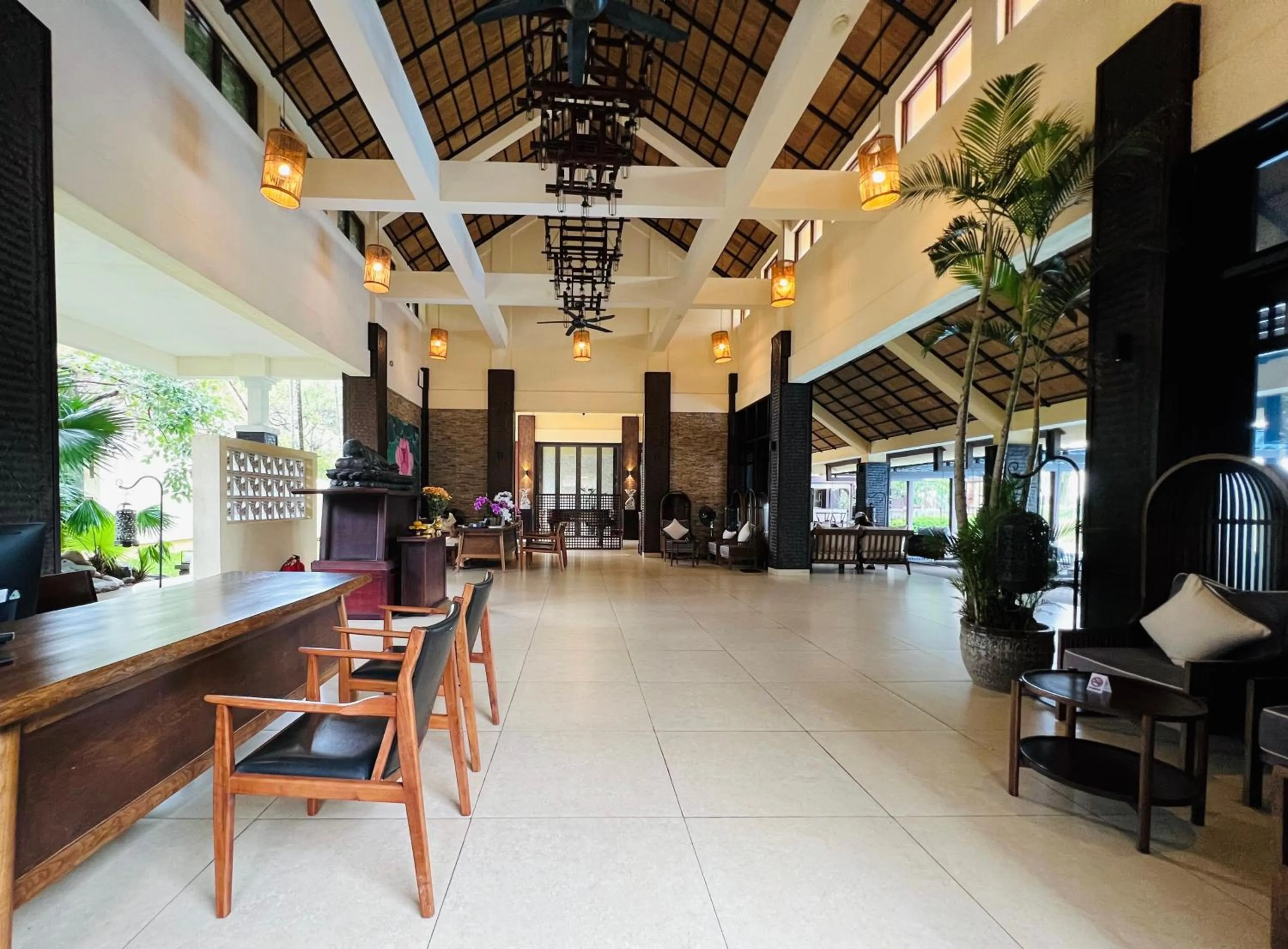 Lobby or reception in The Blossom Resort Island Da Nang - Onsen Included