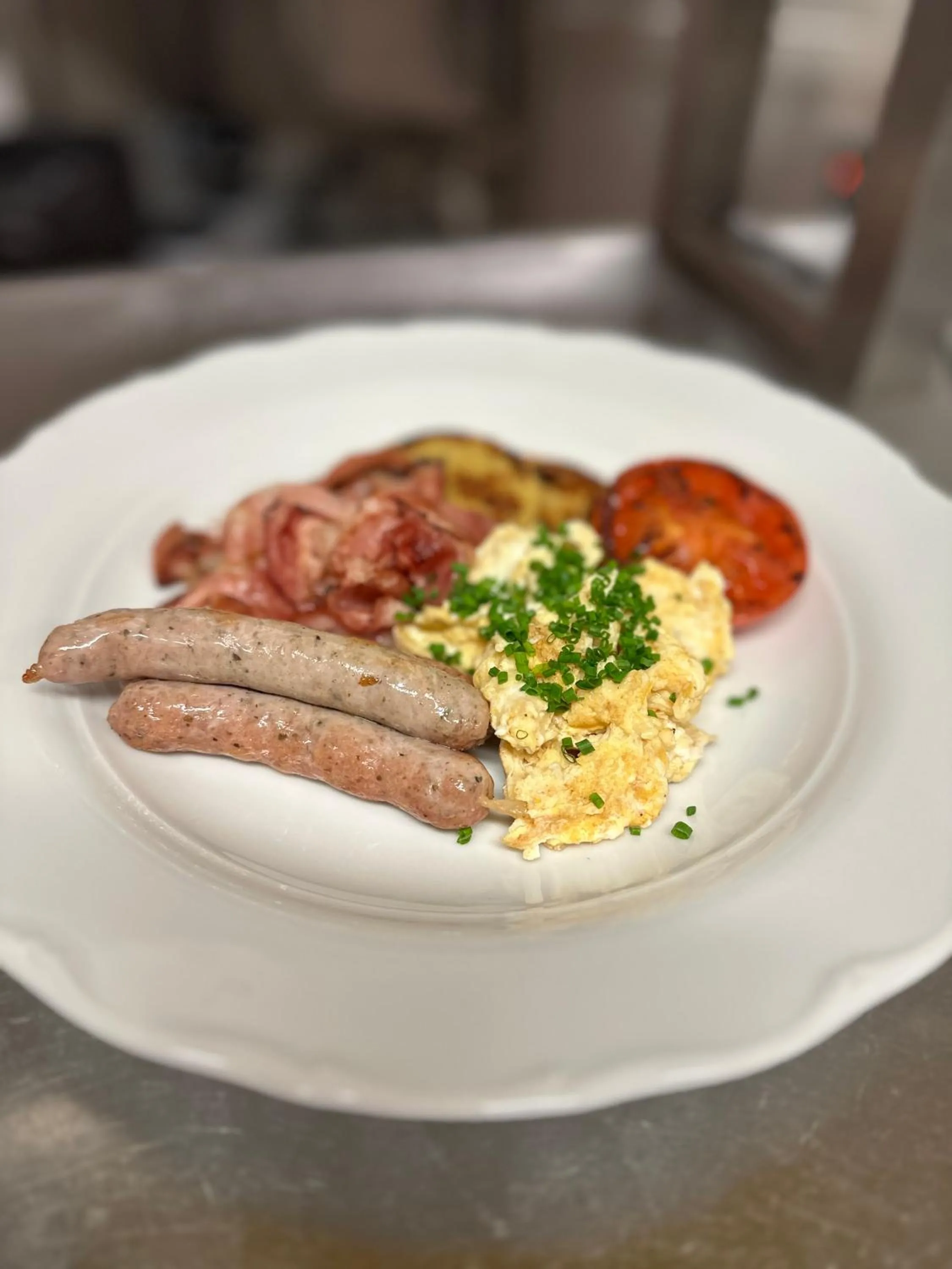 Breakfast in Penzion Tlustá kachna