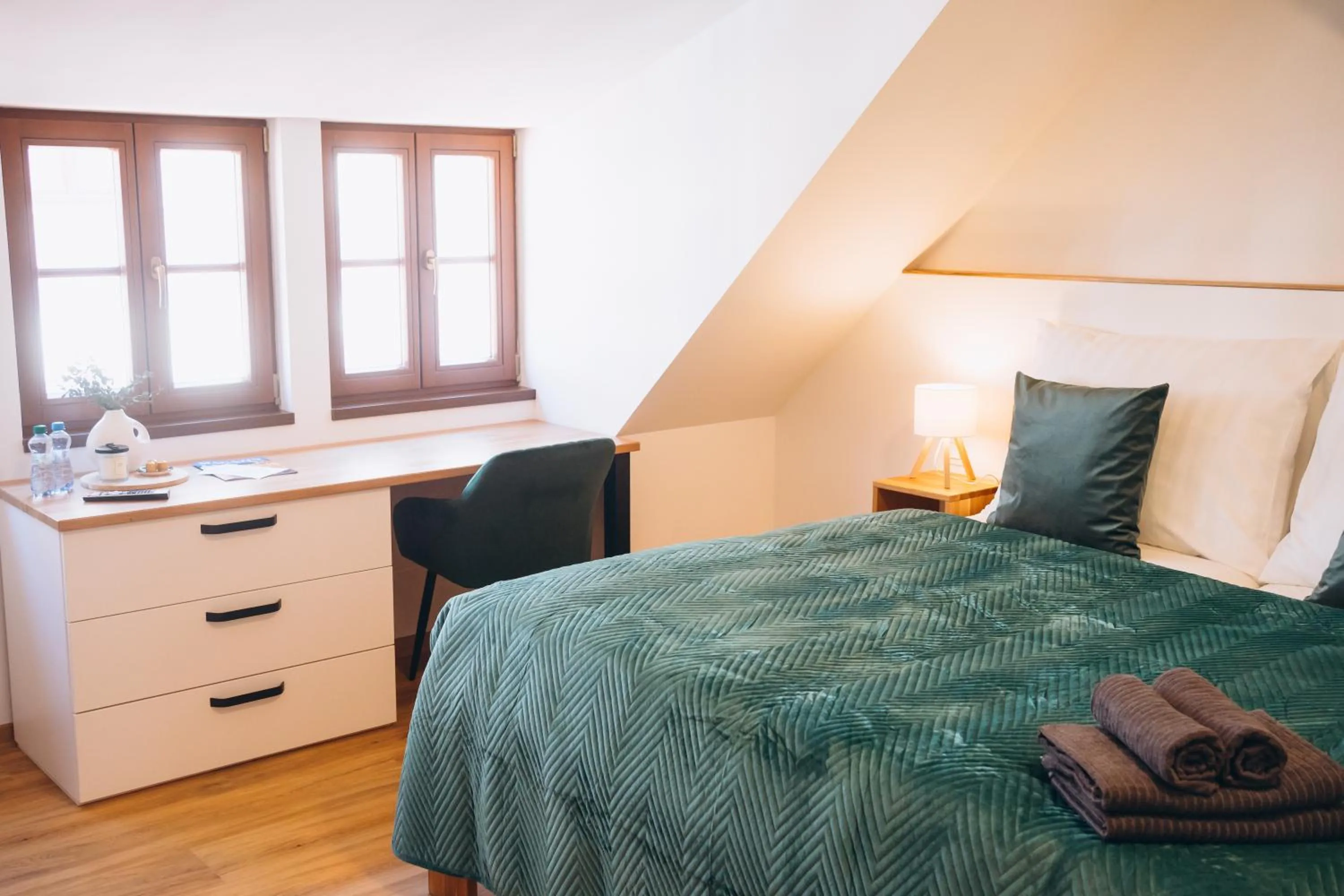 Bed in Penzion Tlustá kachna