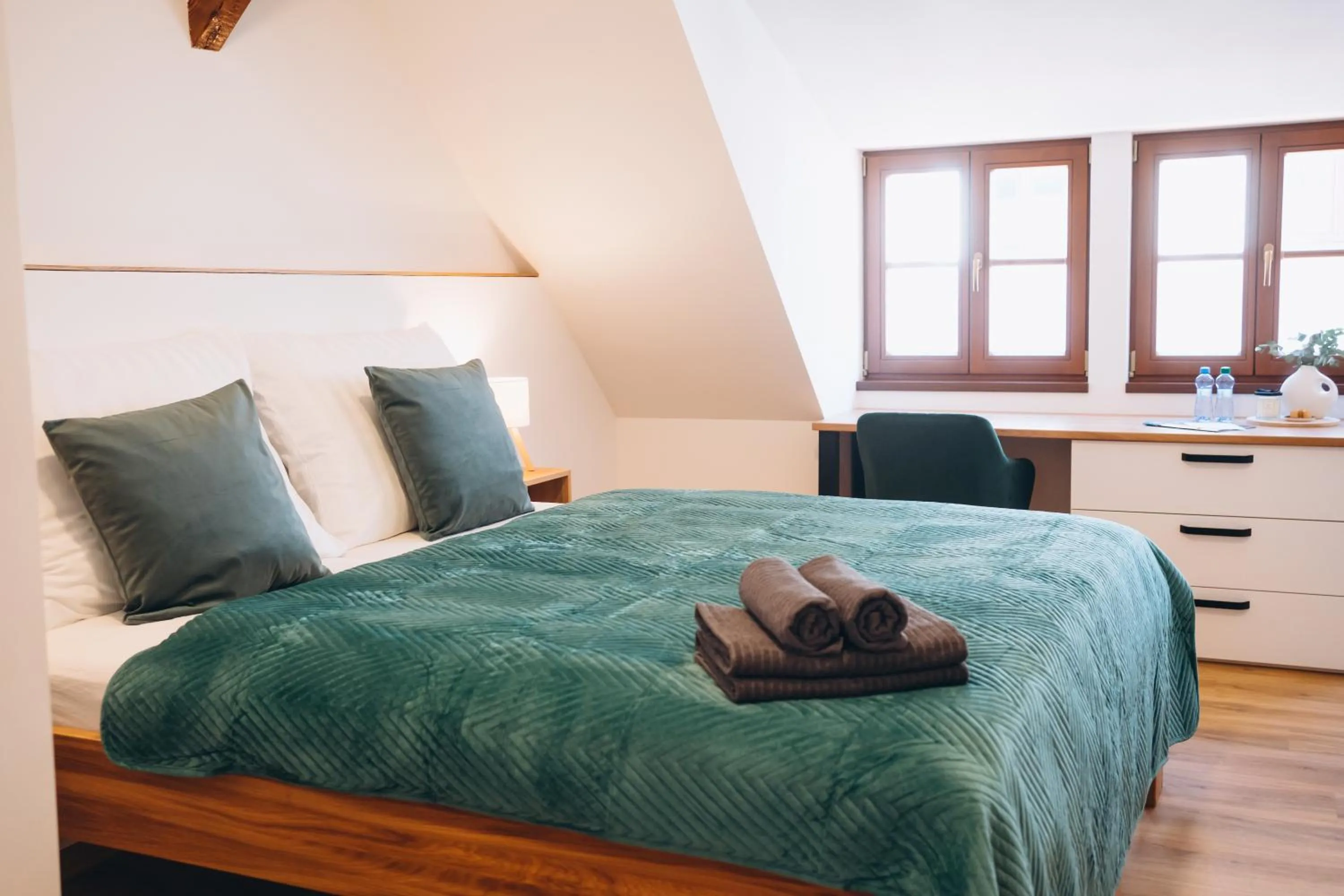 Bed in Penzion Tlustá kachna