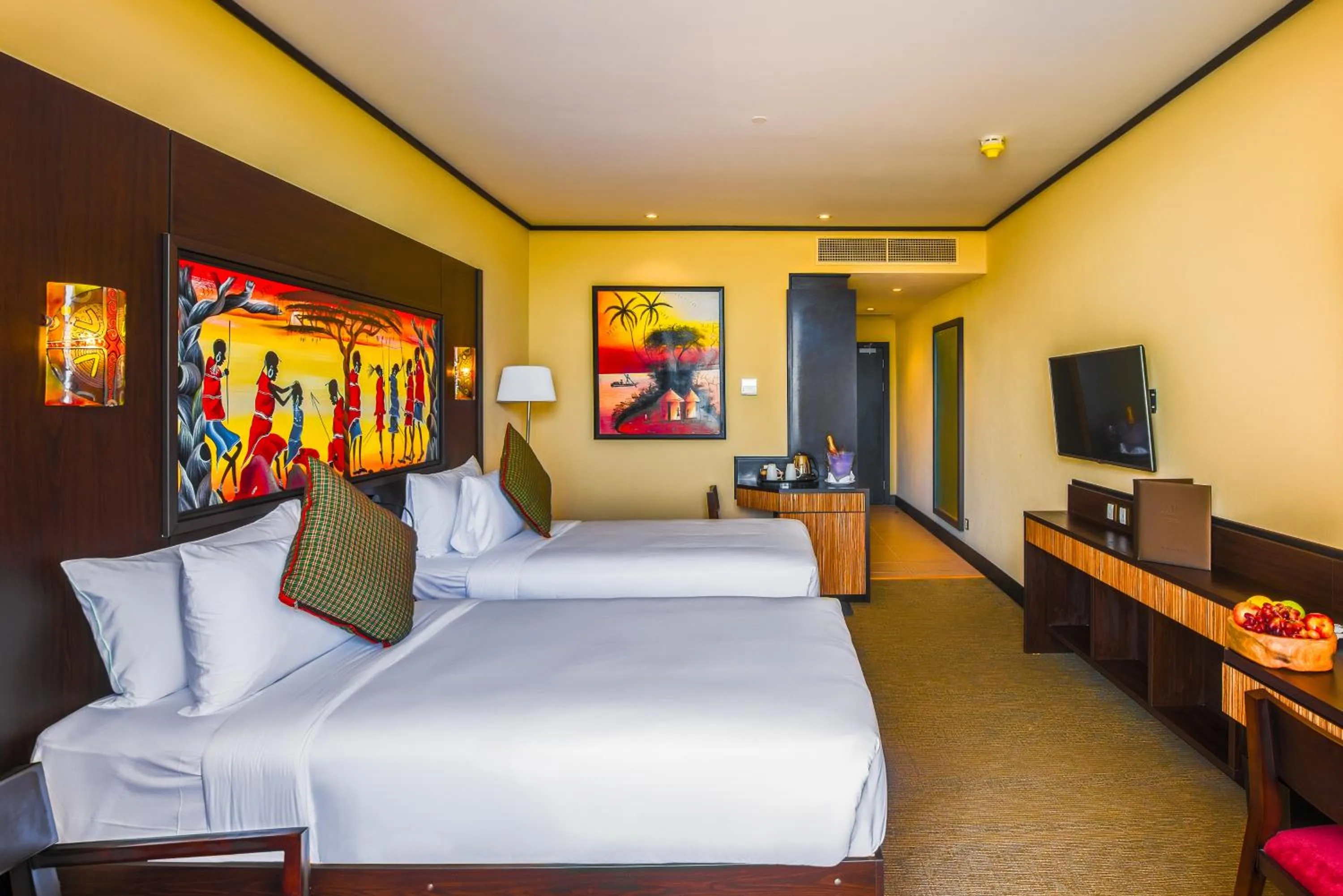 Bed in Ramada Resort By Wyndham Dar es Salaam