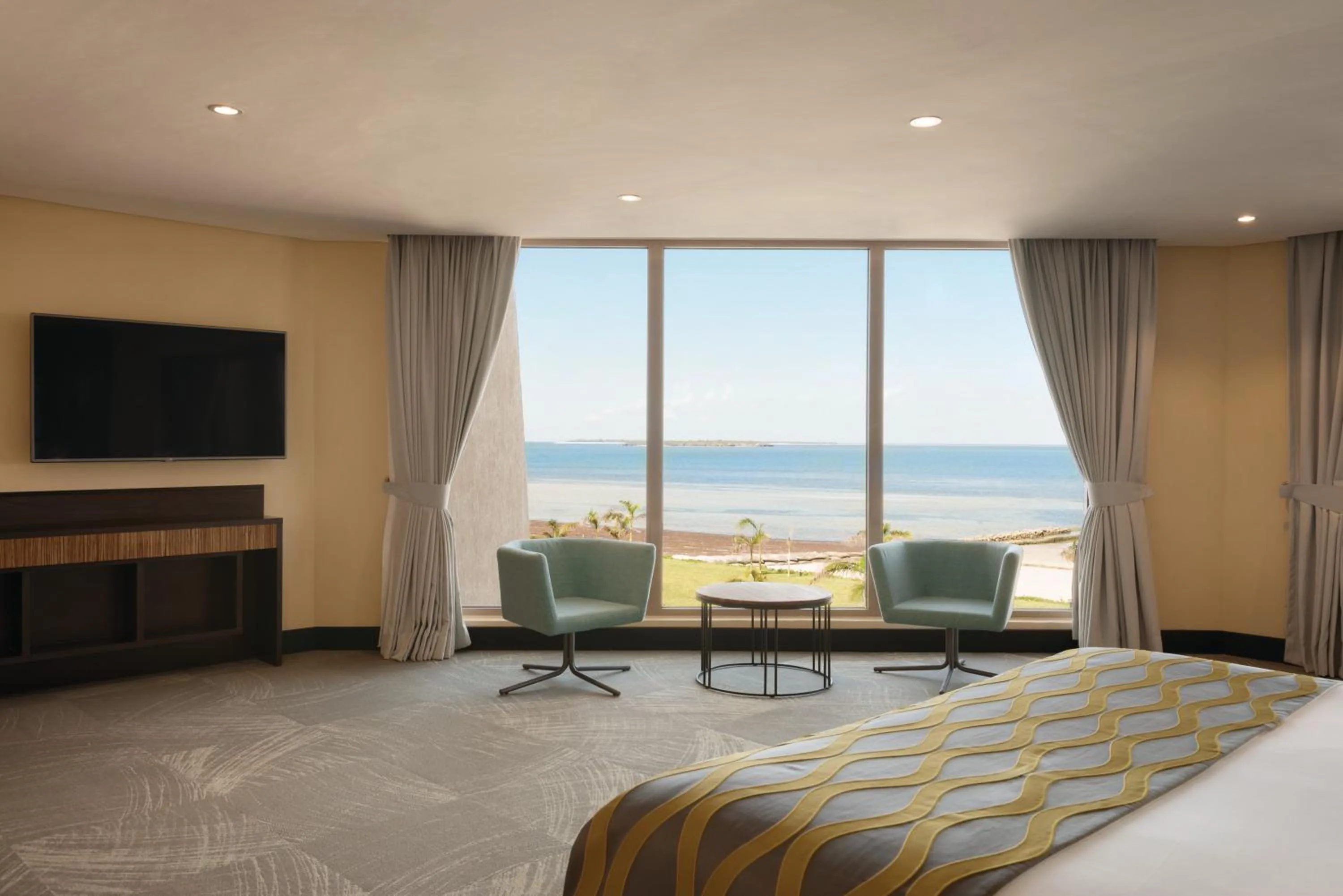 Bed in Ramada Resort By Wyndham Dar es Salaam