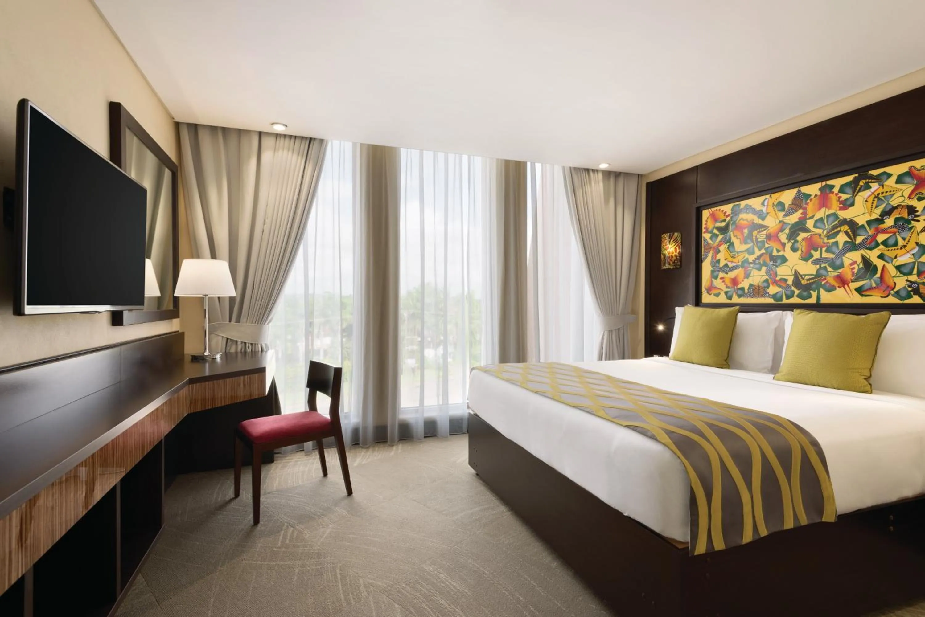 Bed in Ramada Resort By Wyndham Dar es Salaam