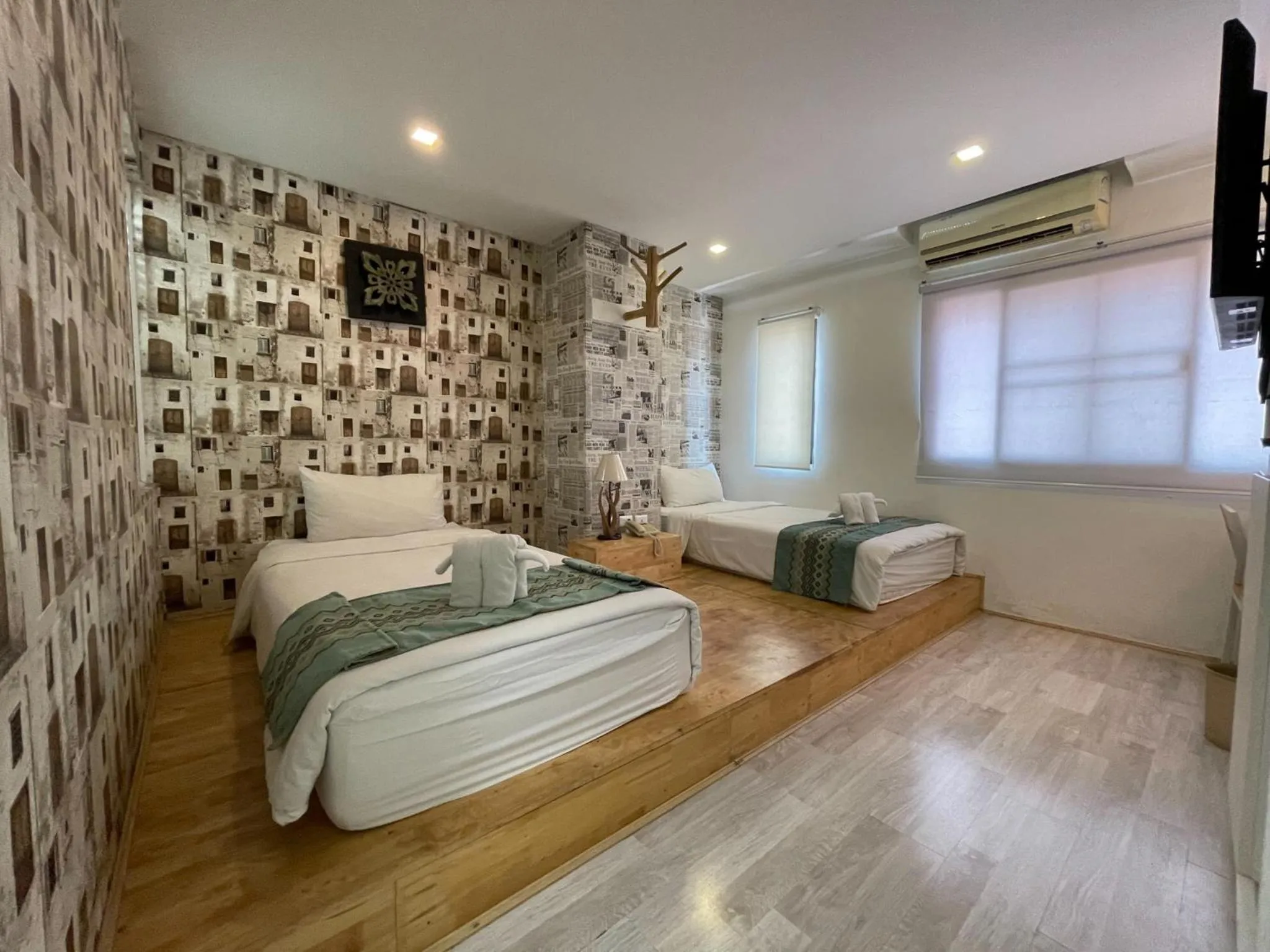 Bed in The Guest Arak Boutique Hotel