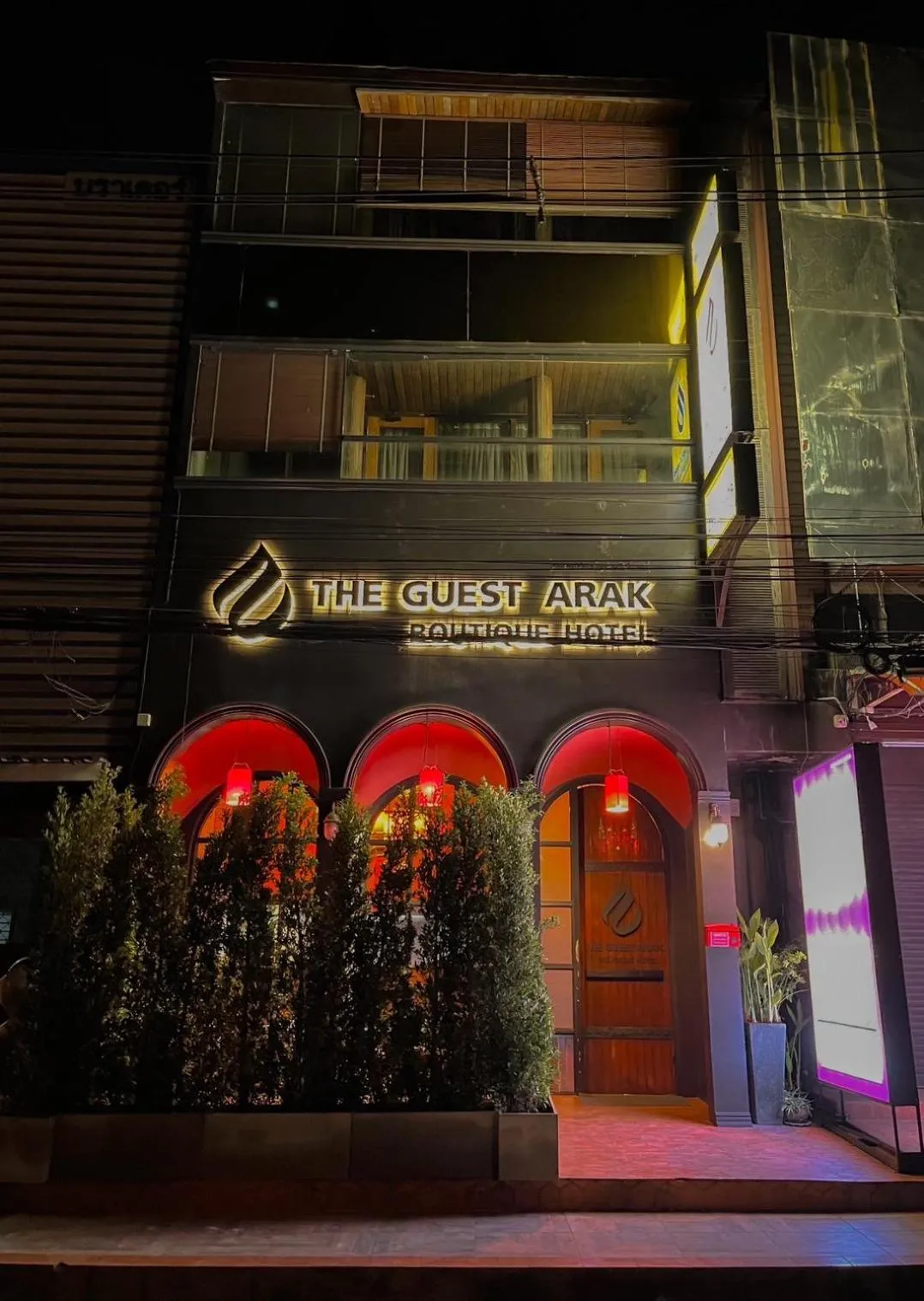 Facade/entrance in The Guest Arak Boutique Hotel