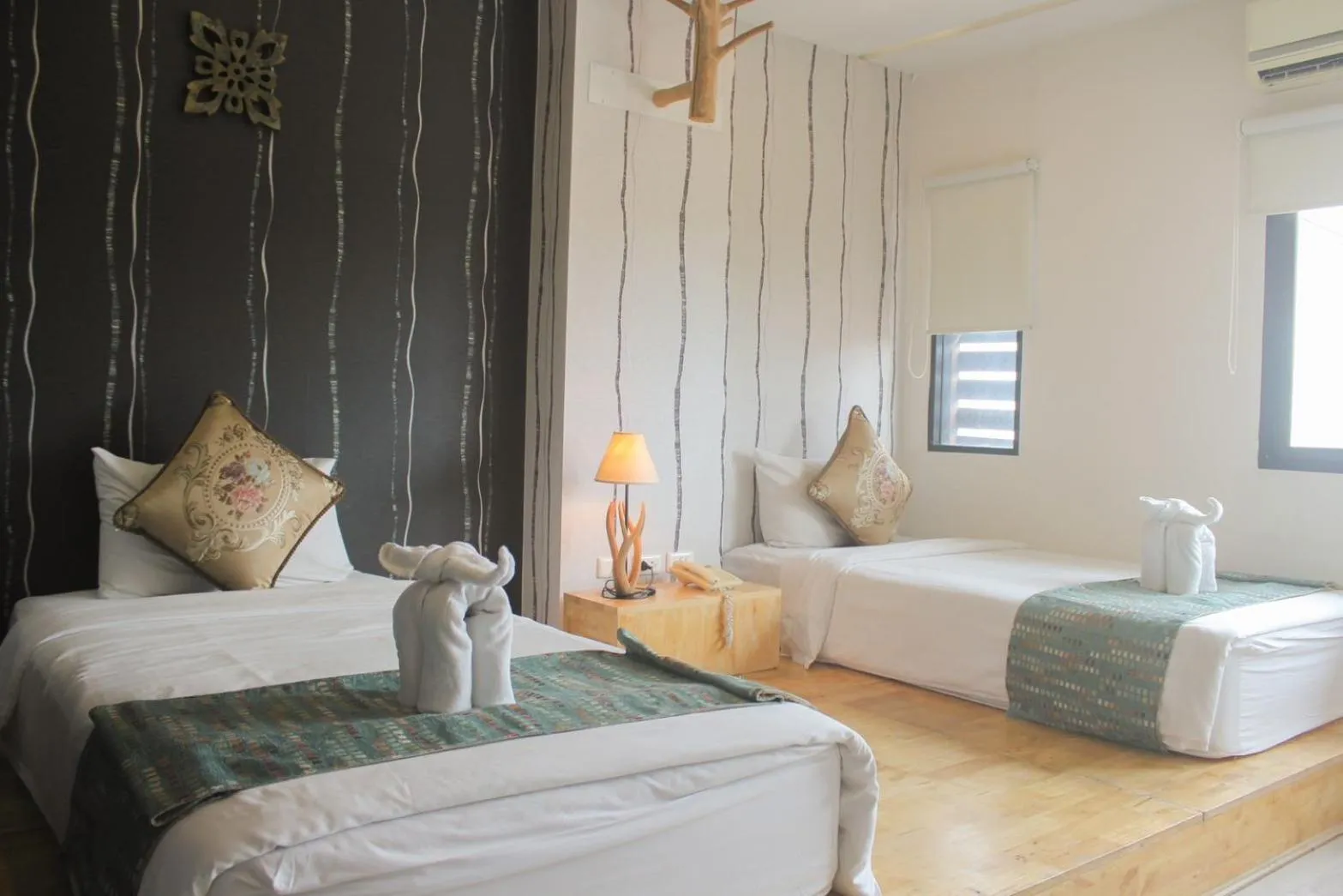 Bed in The Guest Arak Boutique Hotel