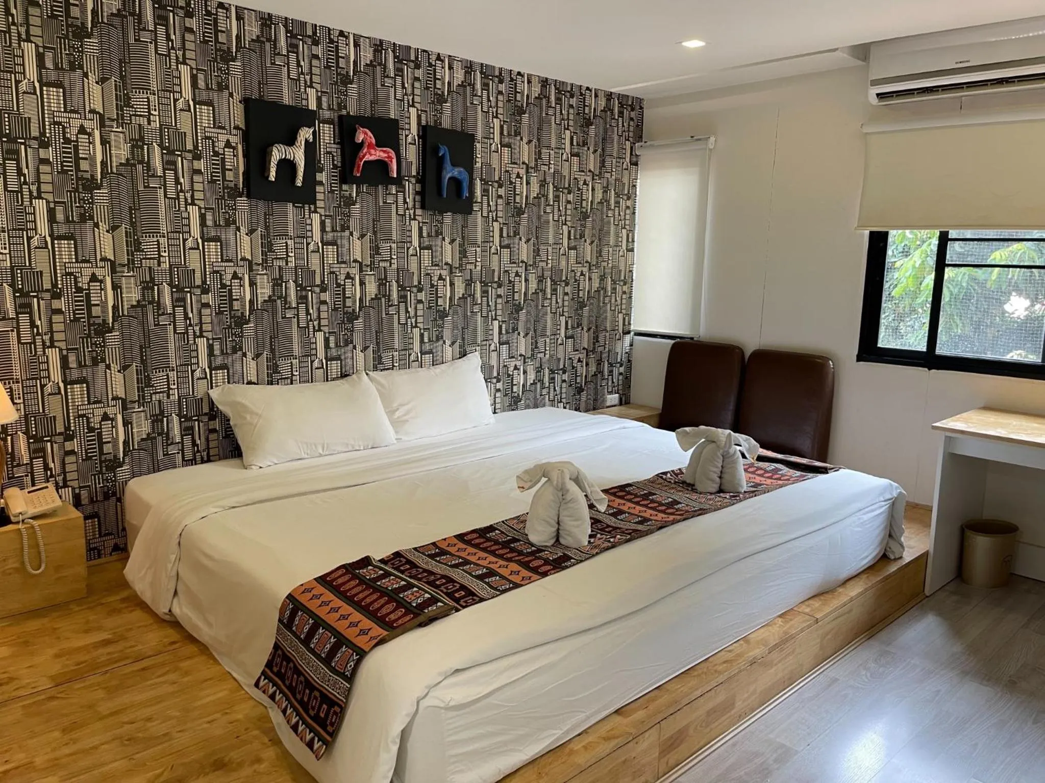 Bed in The Guest Arak Boutique Hotel