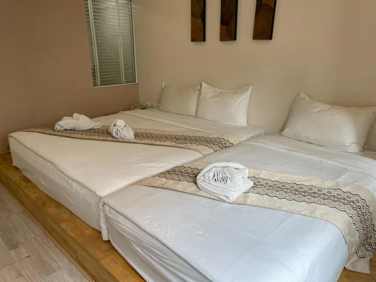 Bed in The Guest Arak Boutique Hotel