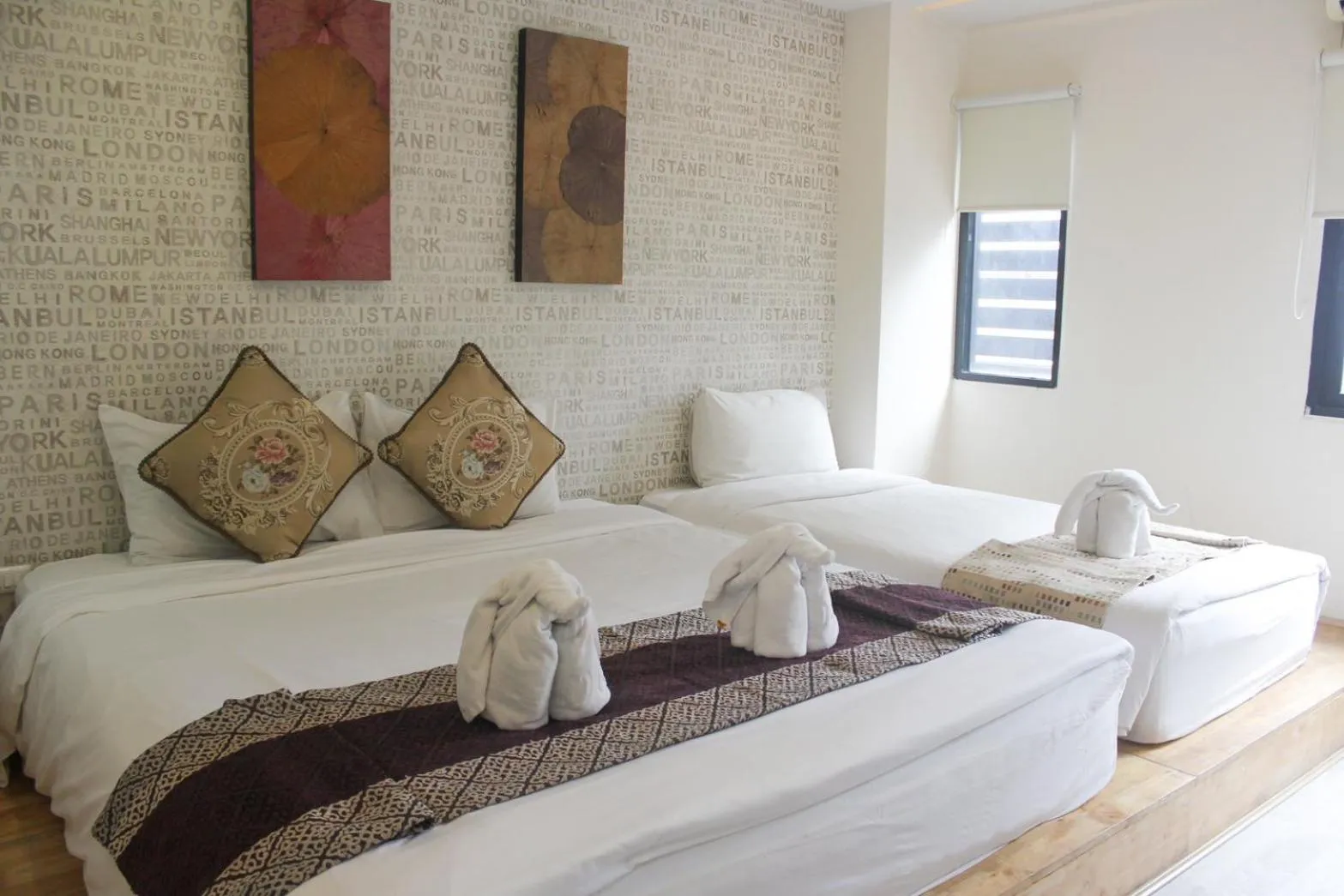 Bed in The Guest Arak Boutique Hotel