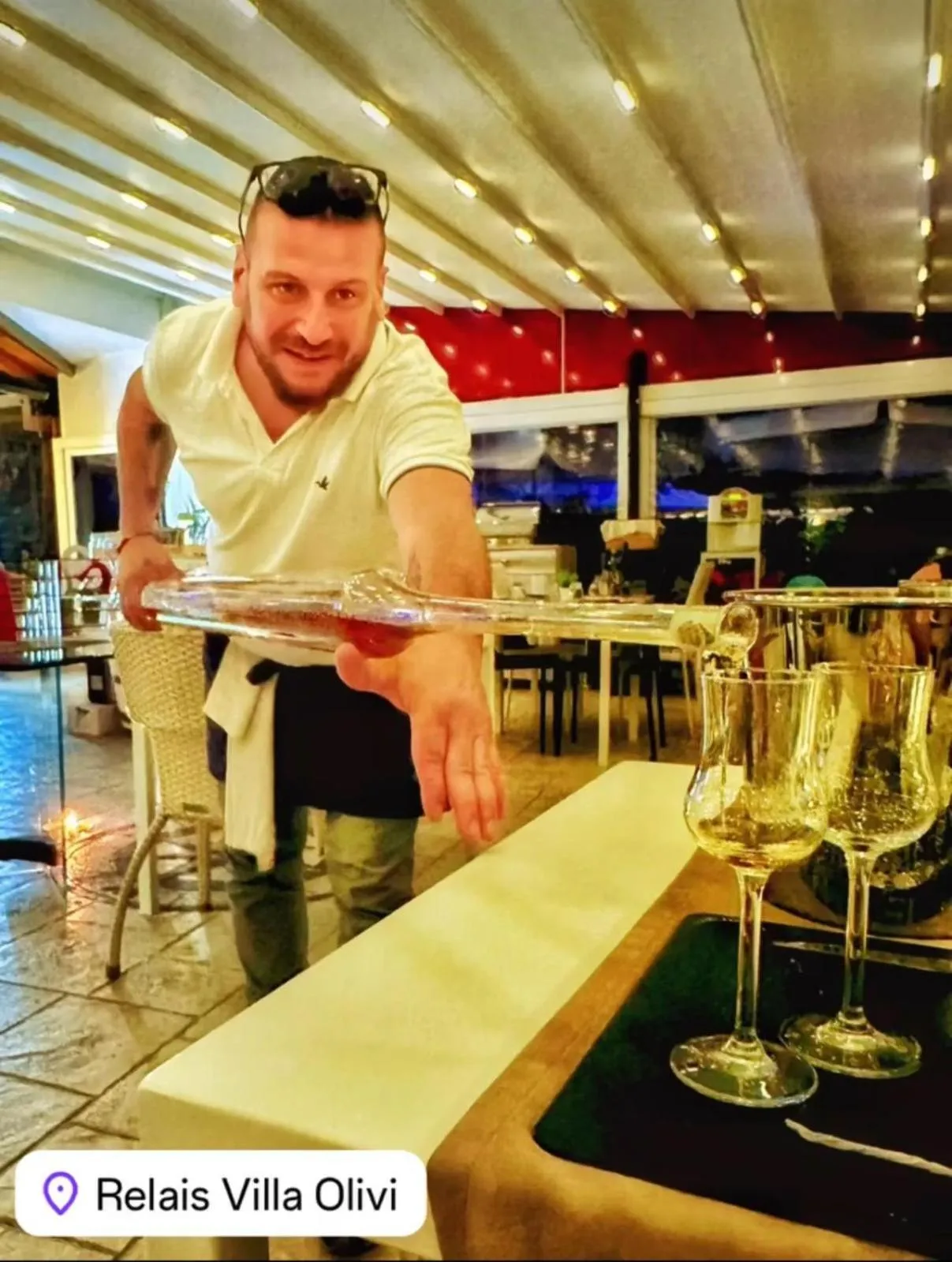 Restaurant/places to eat in Relais Villa Olivi