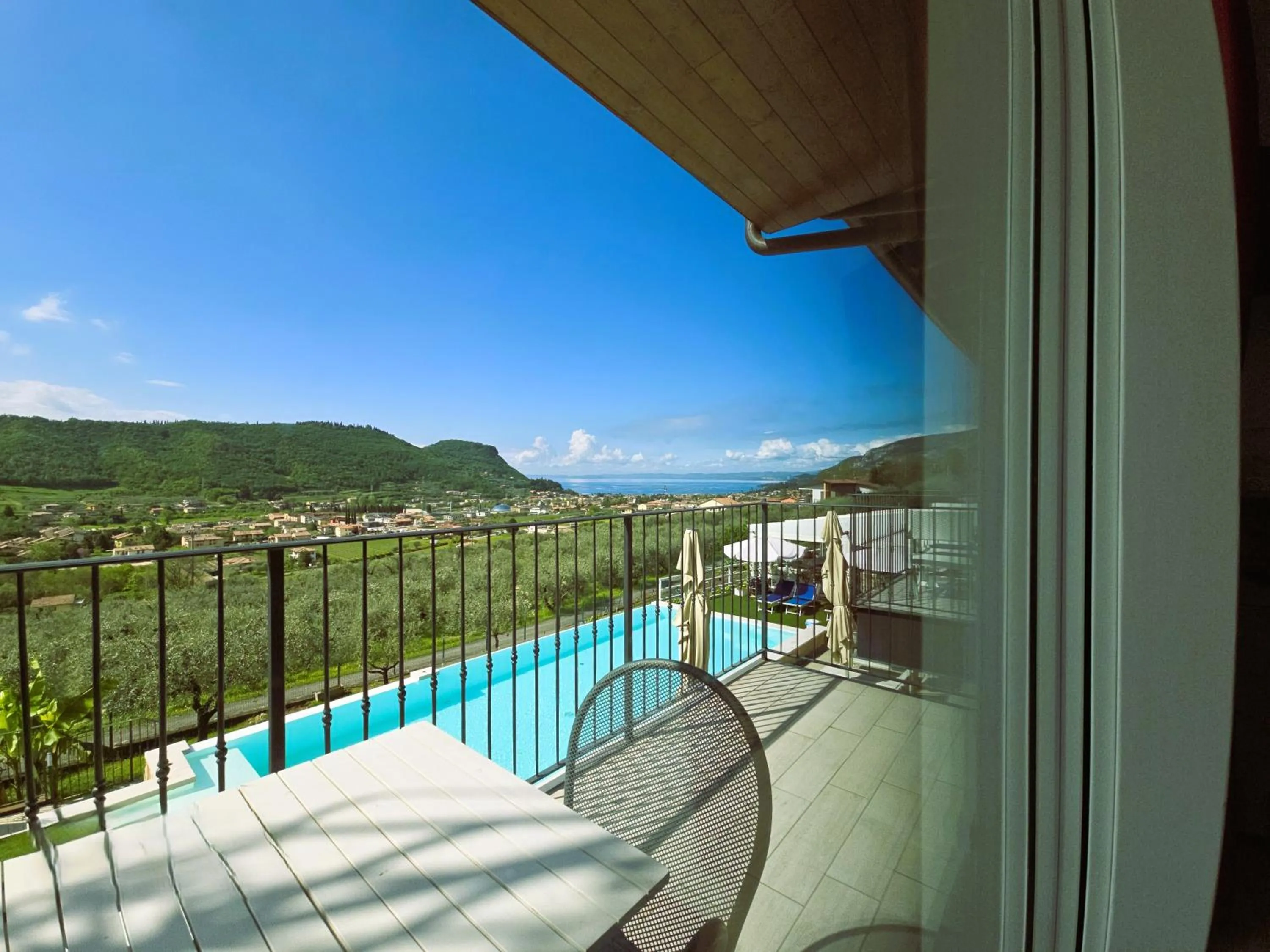 Balcony/Terrace in Relais Villa Olivi