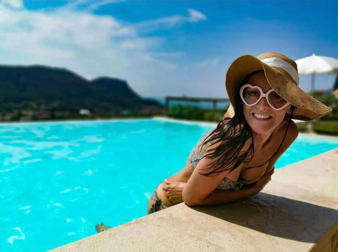 Swimming pool in Relais Villa Olivi