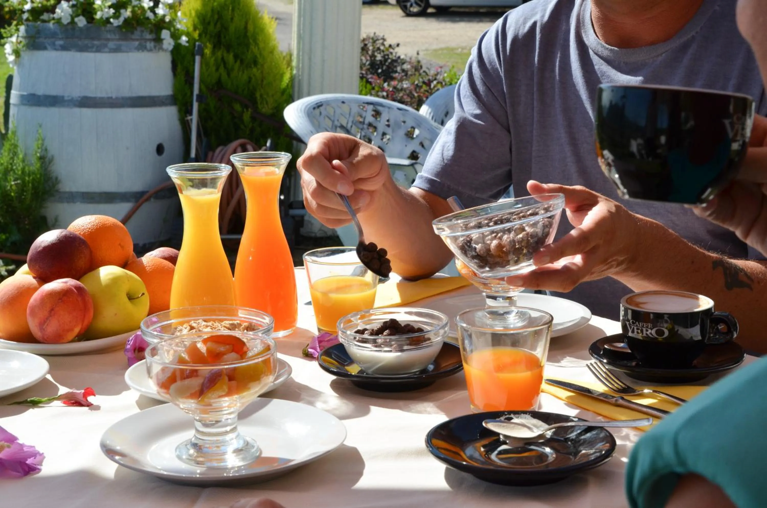 Breakfast in Relais Villa Olivi