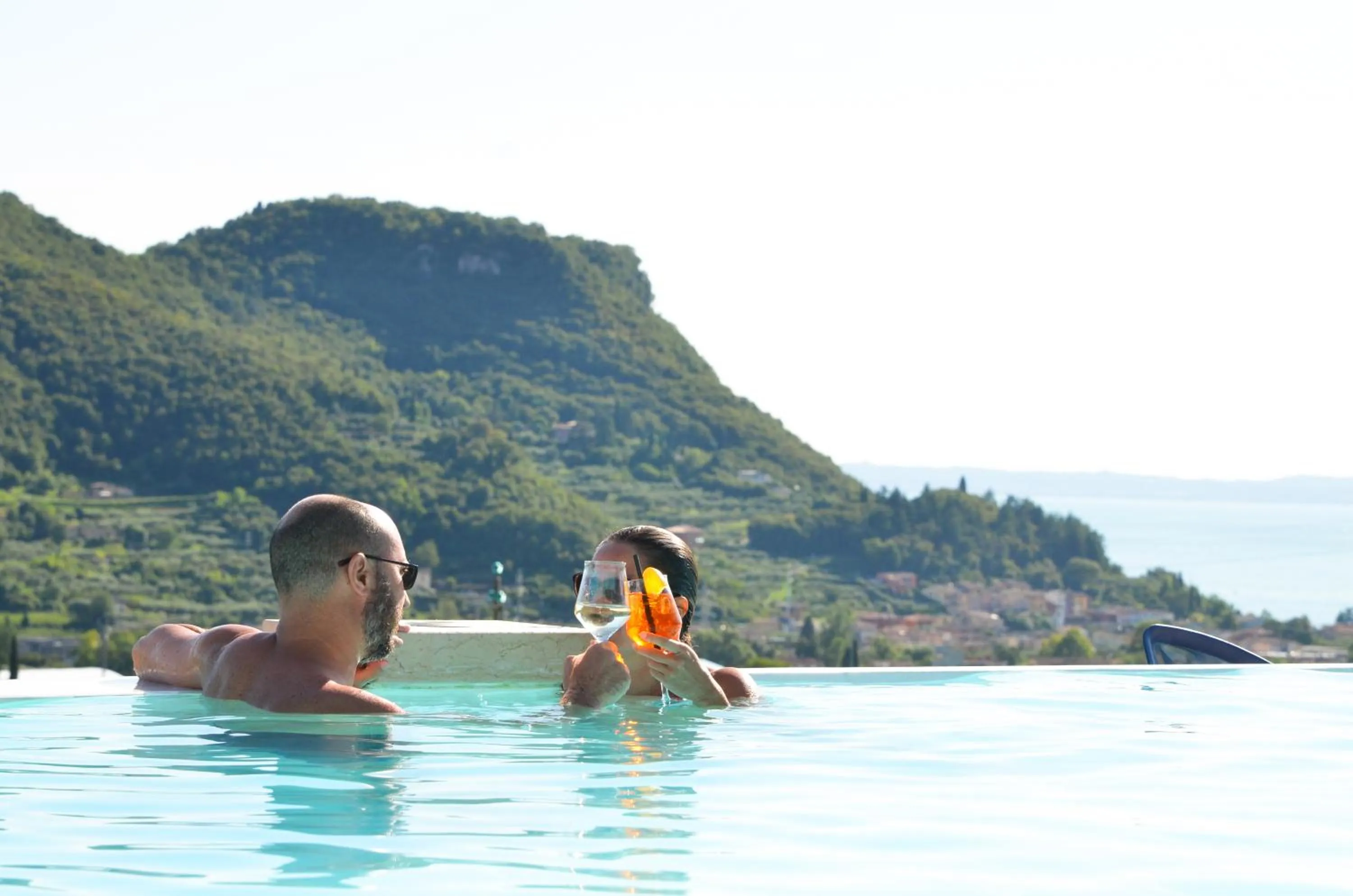 Swimming pool in Relais Villa Olivi