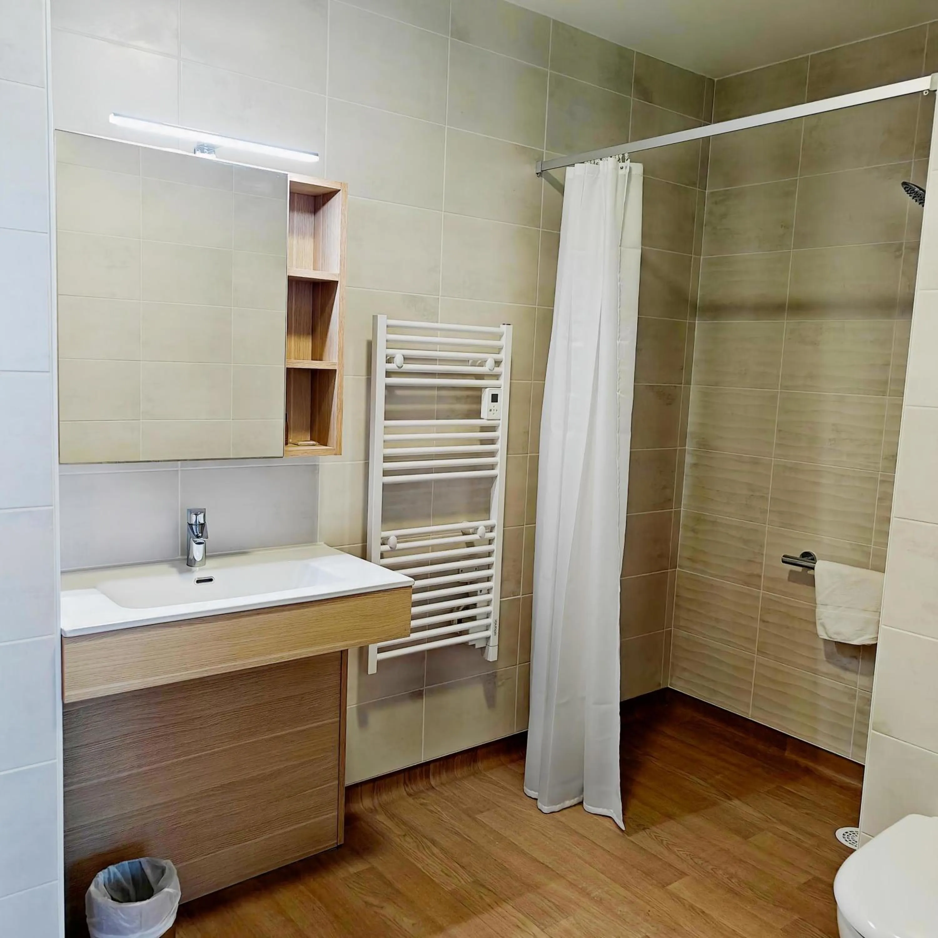 Shower in Zenao Appart'hotels Anglet