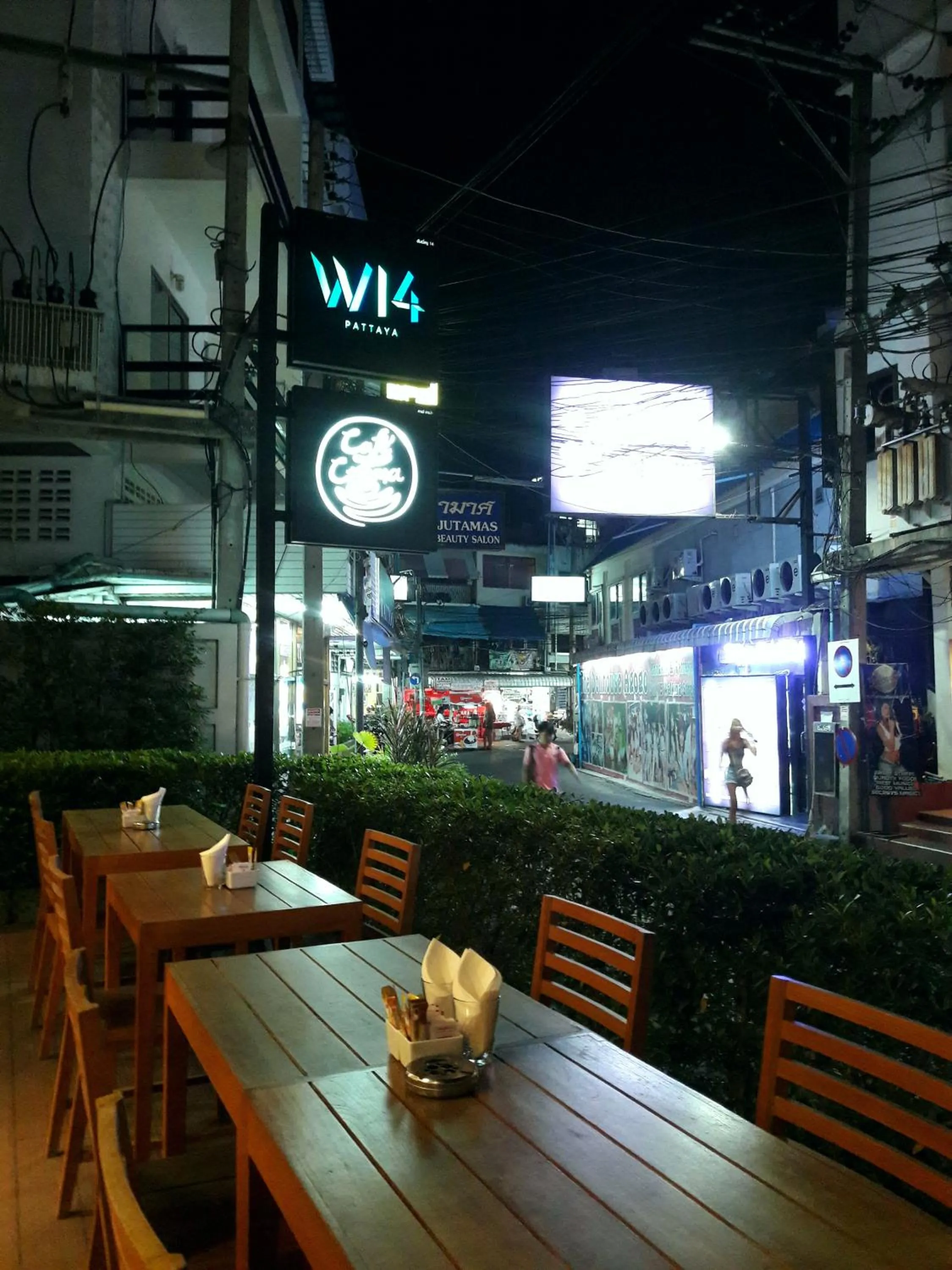 Street view in W14 Pattaya