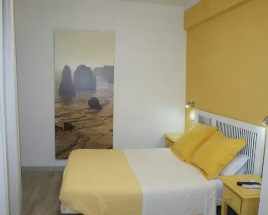 Bed in Hostal Puerto Beach