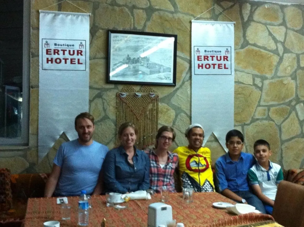 People in Butik Ertur Hotel