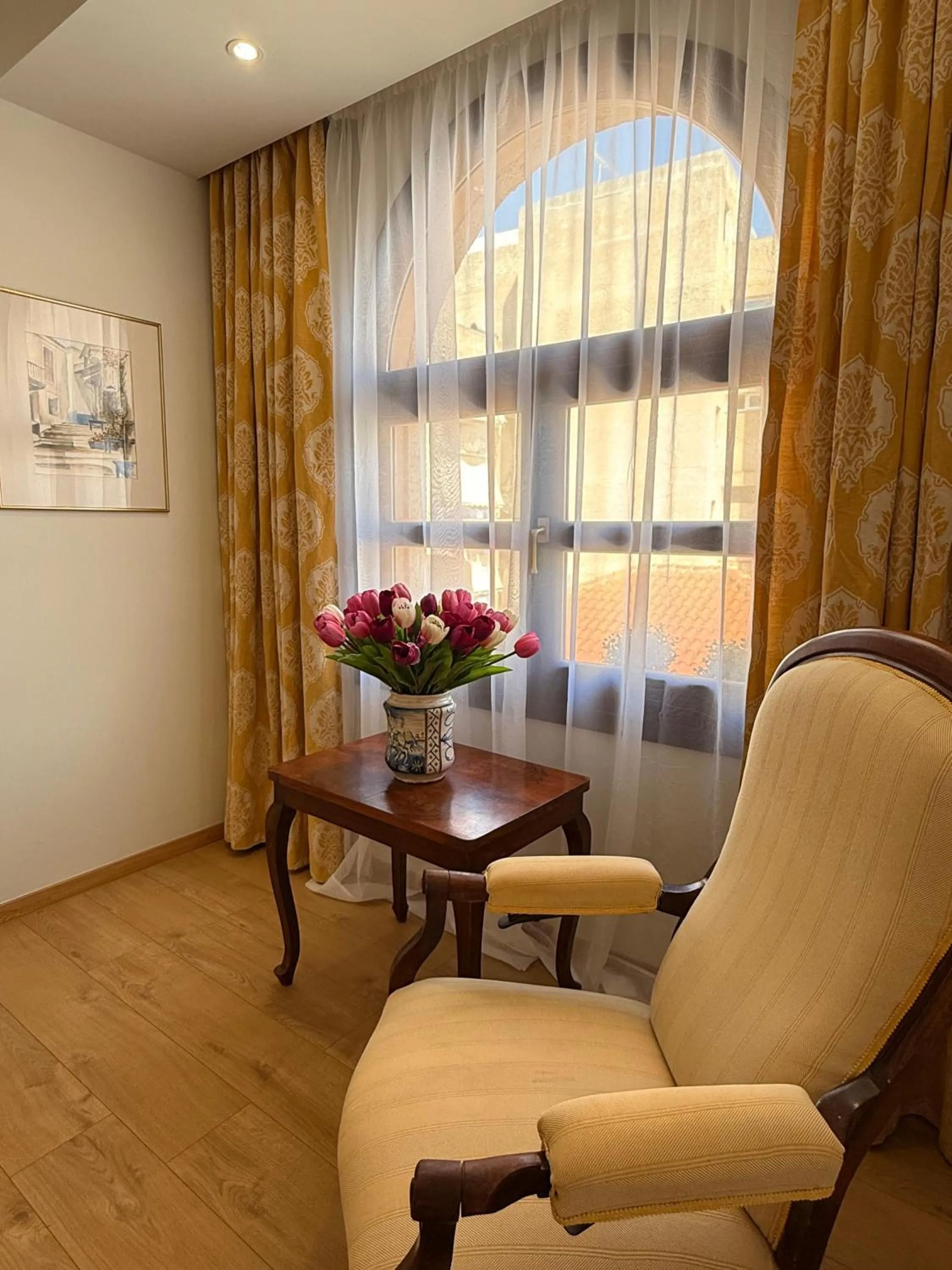 Living room in Great Greece Le Convivial Suites