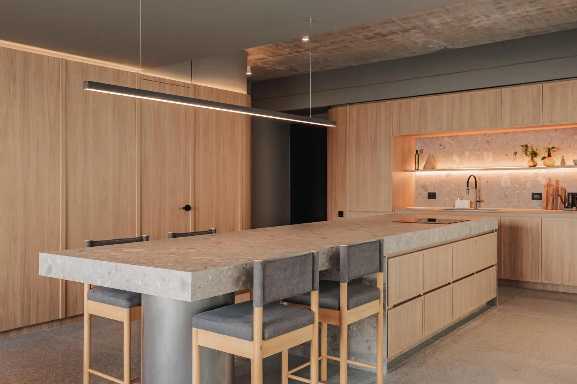 Kitchen or kitchenette in The Somos Loho Hotel