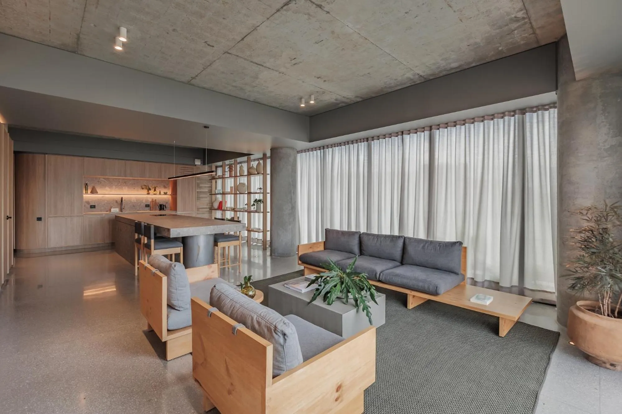 Living room in The Somos Loho Hotel