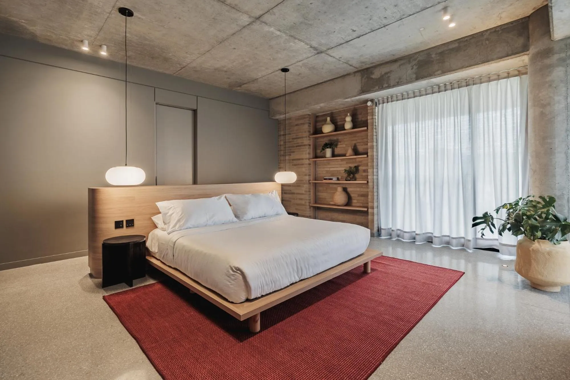 Bed in The Somos Loho Hotel