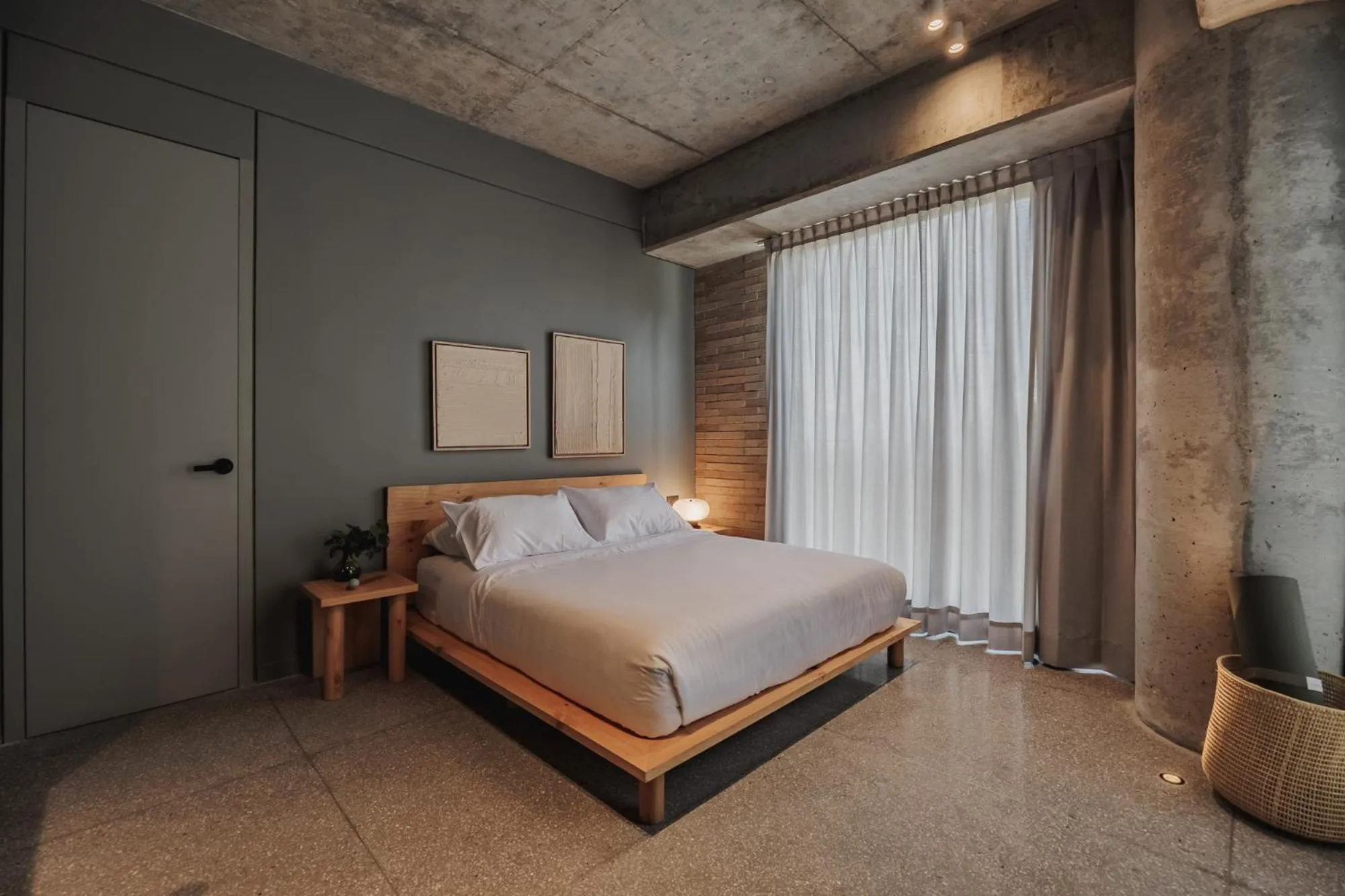 Bed in The Somos Loho Hotel