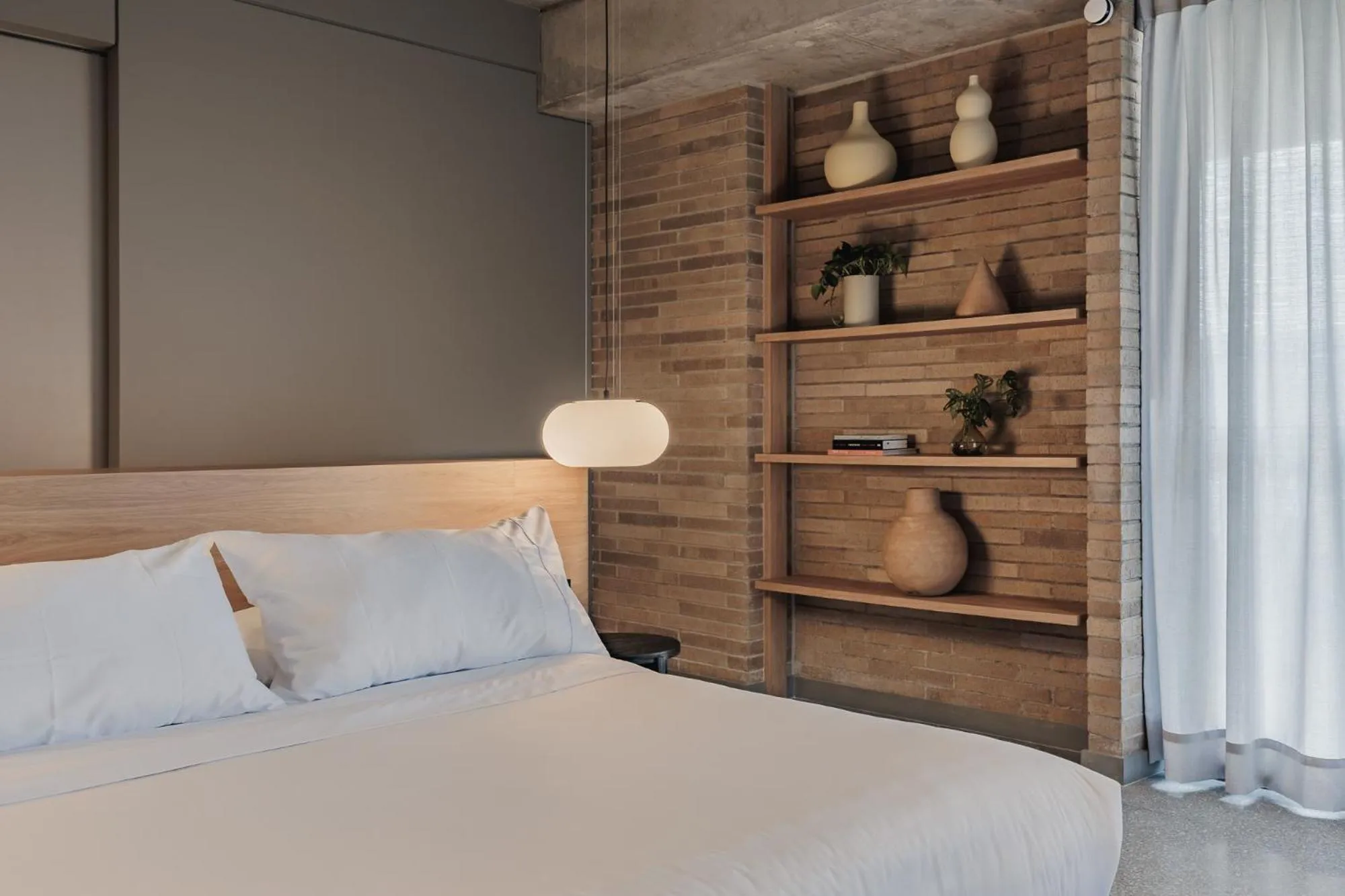 Bed in The Somos Loho Hotel