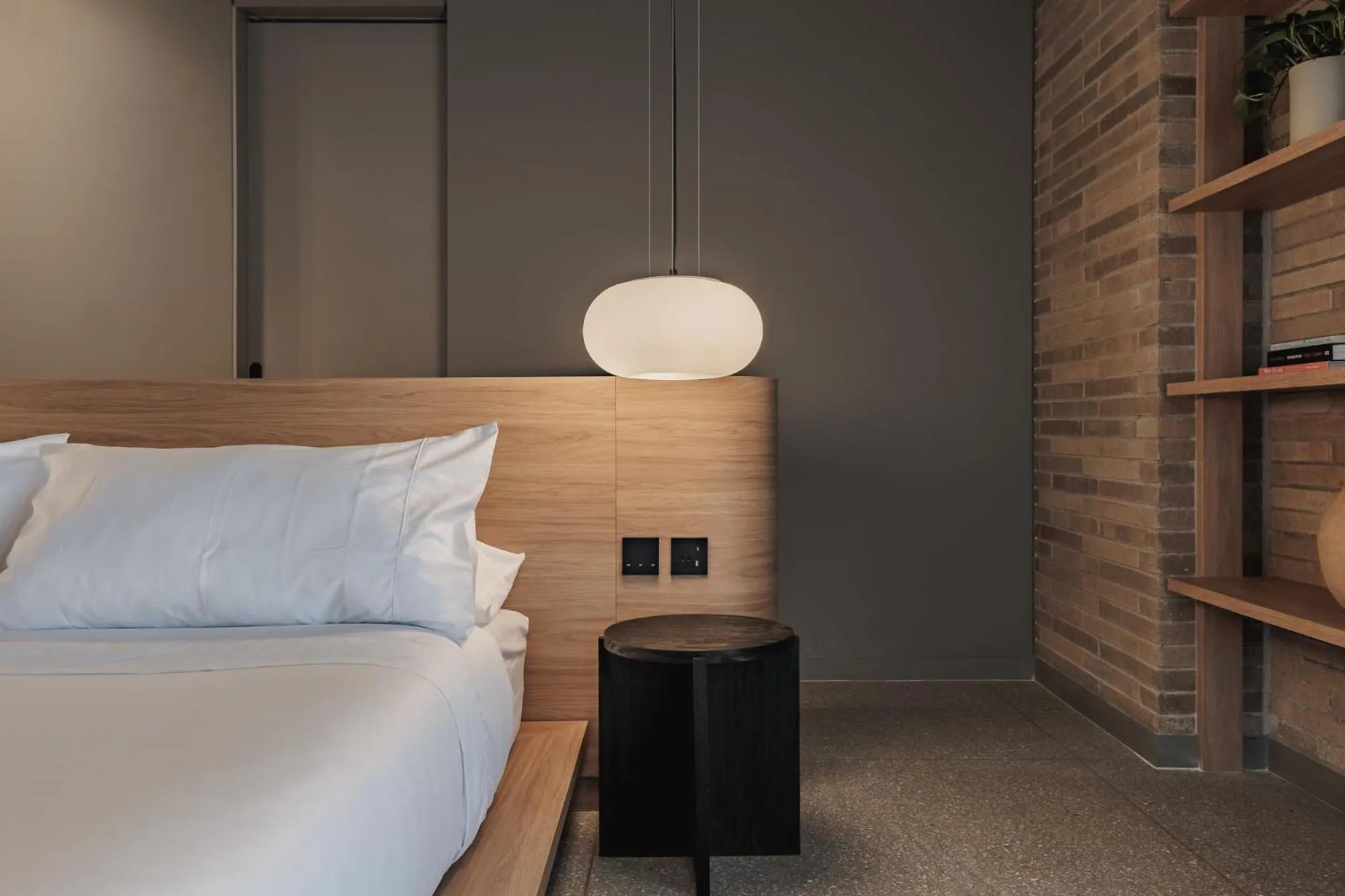 Bed in The Somos Loho Hotel