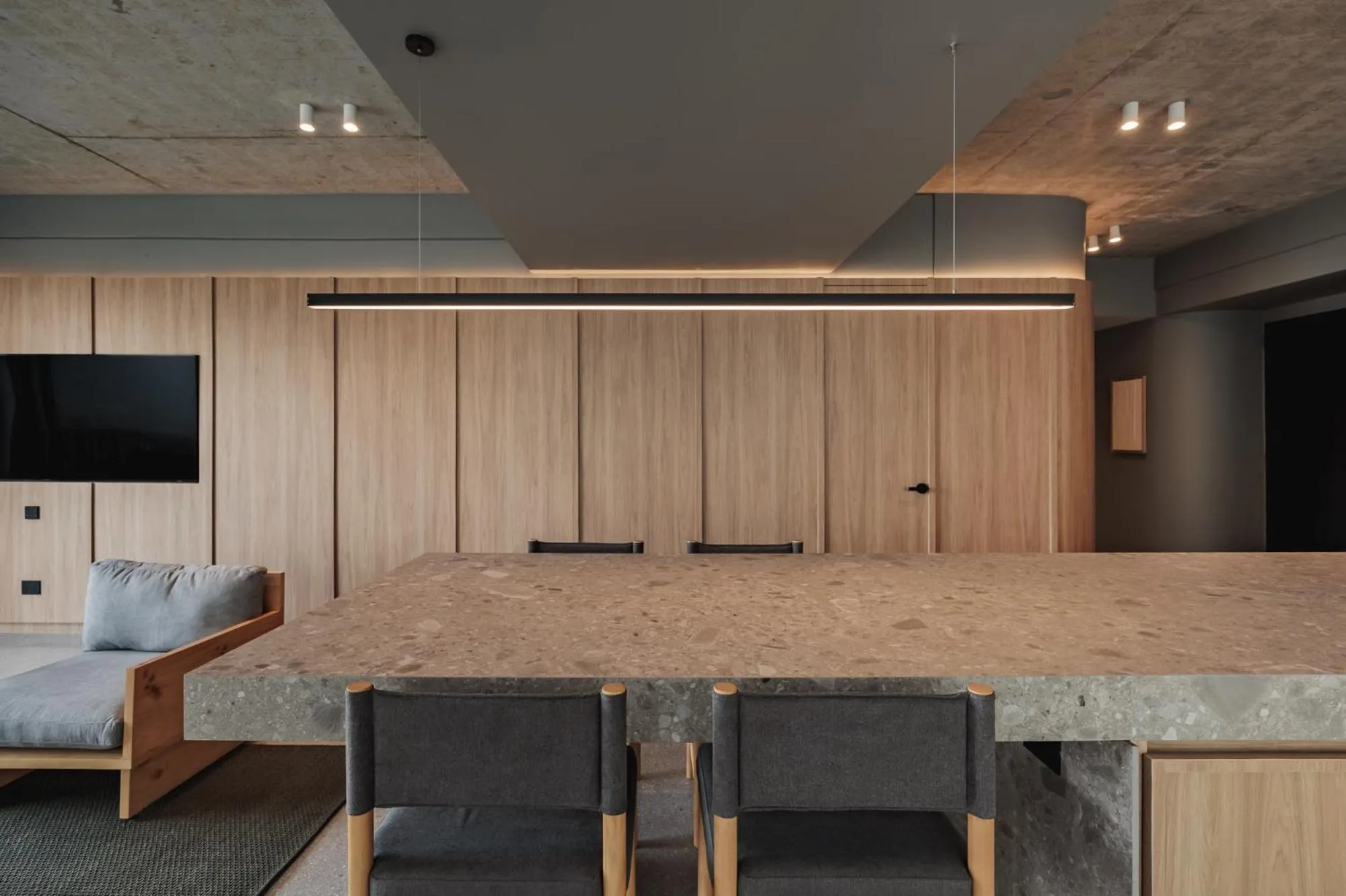 Kitchen or kitchenette in The Somos Loho Hotel