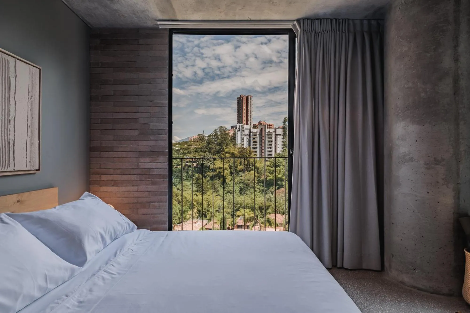 Bed in The Somos Loho Hotel