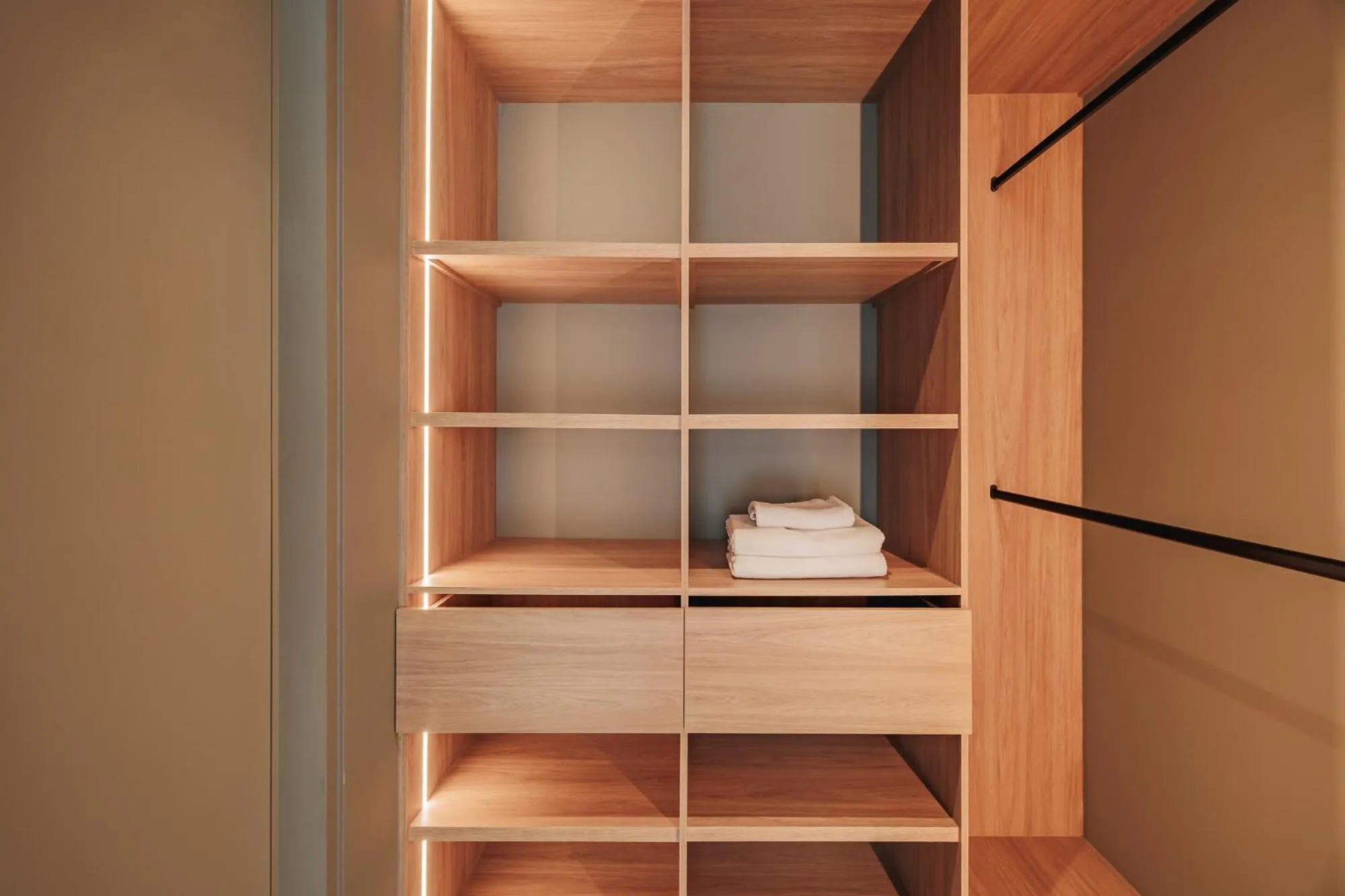 wardrobe in The Somos Loho Hotel