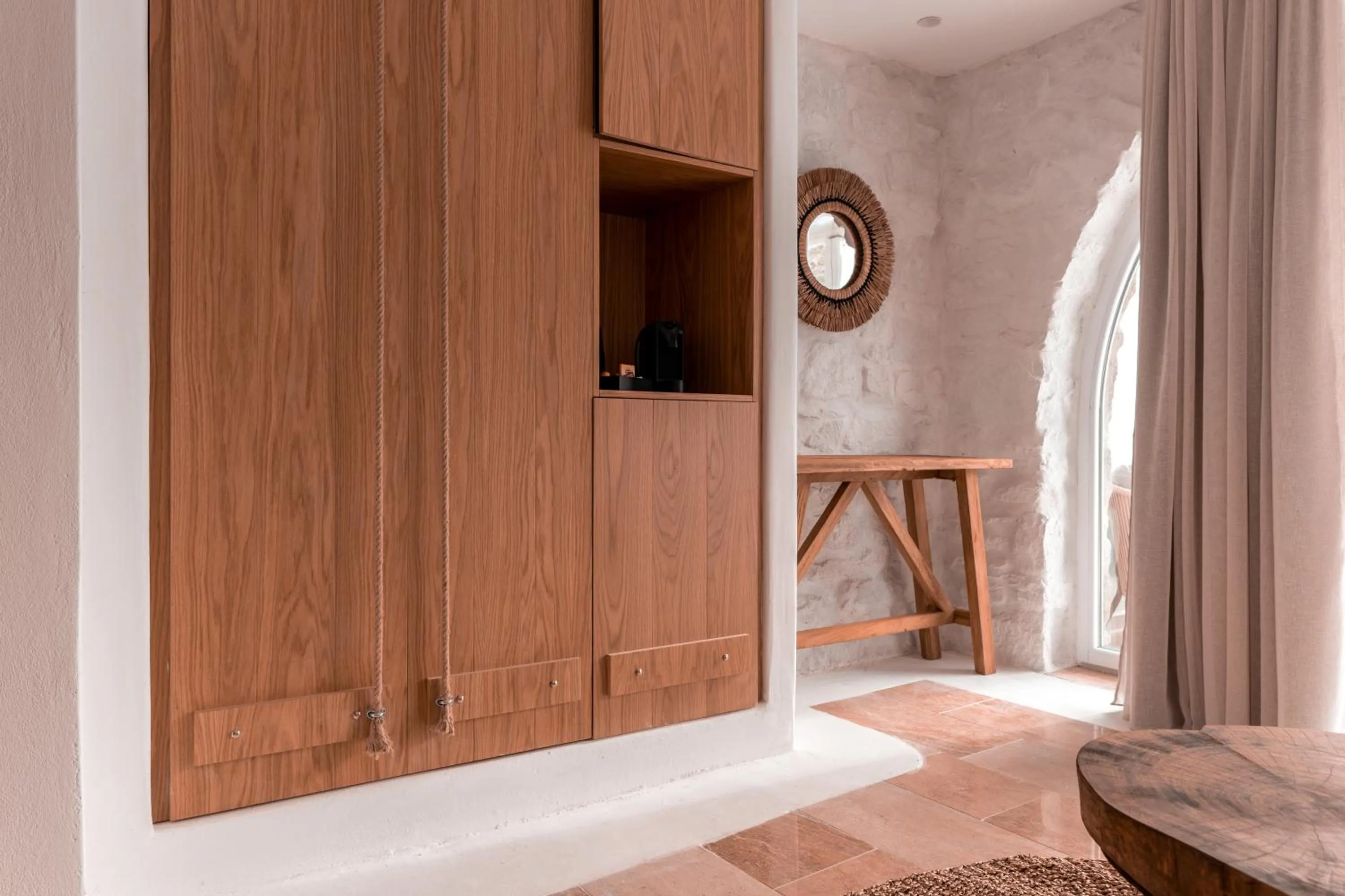 Bed in Senses Luxury Suites & Villas