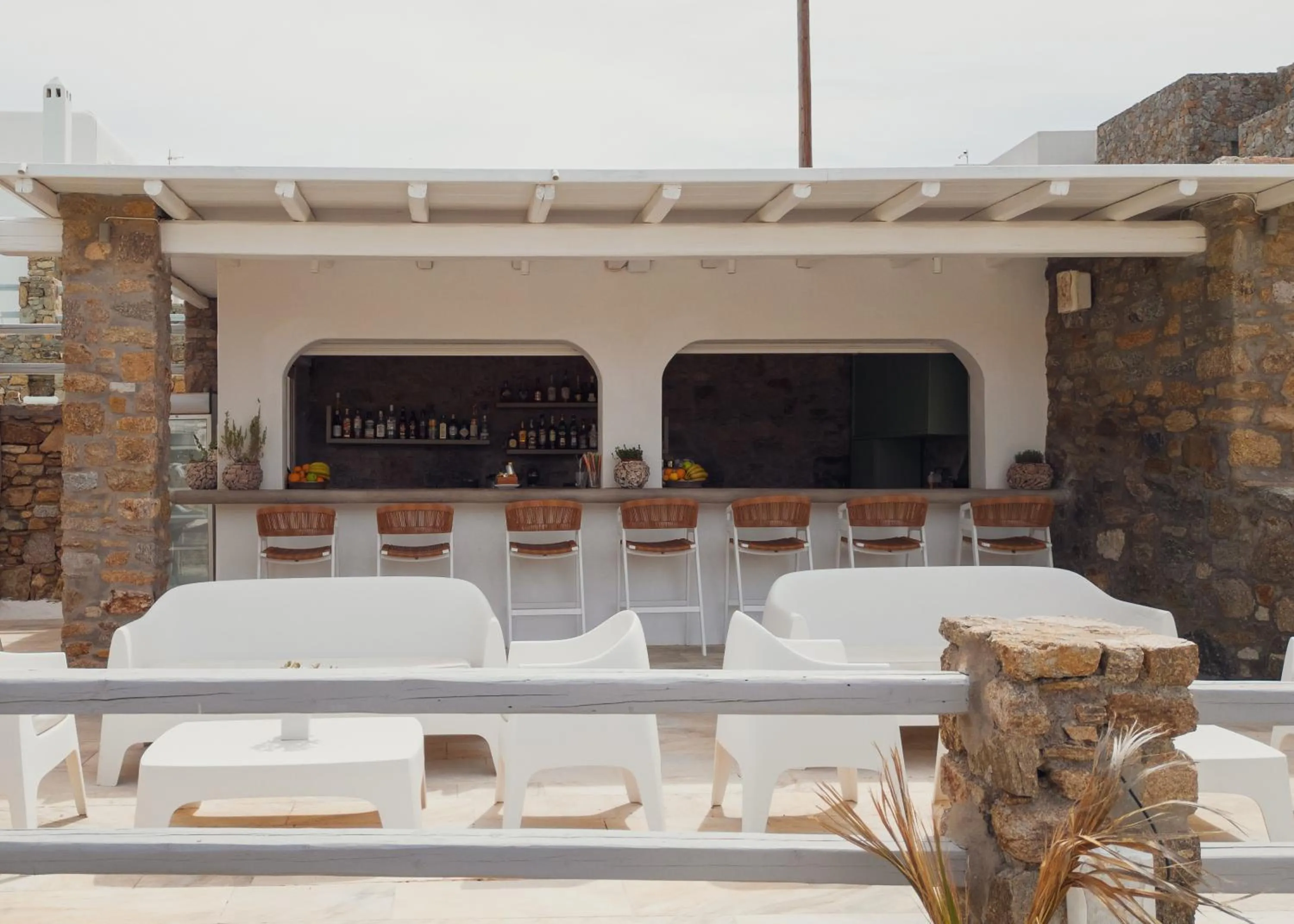 Patio in Senses Luxury Suites & Villas